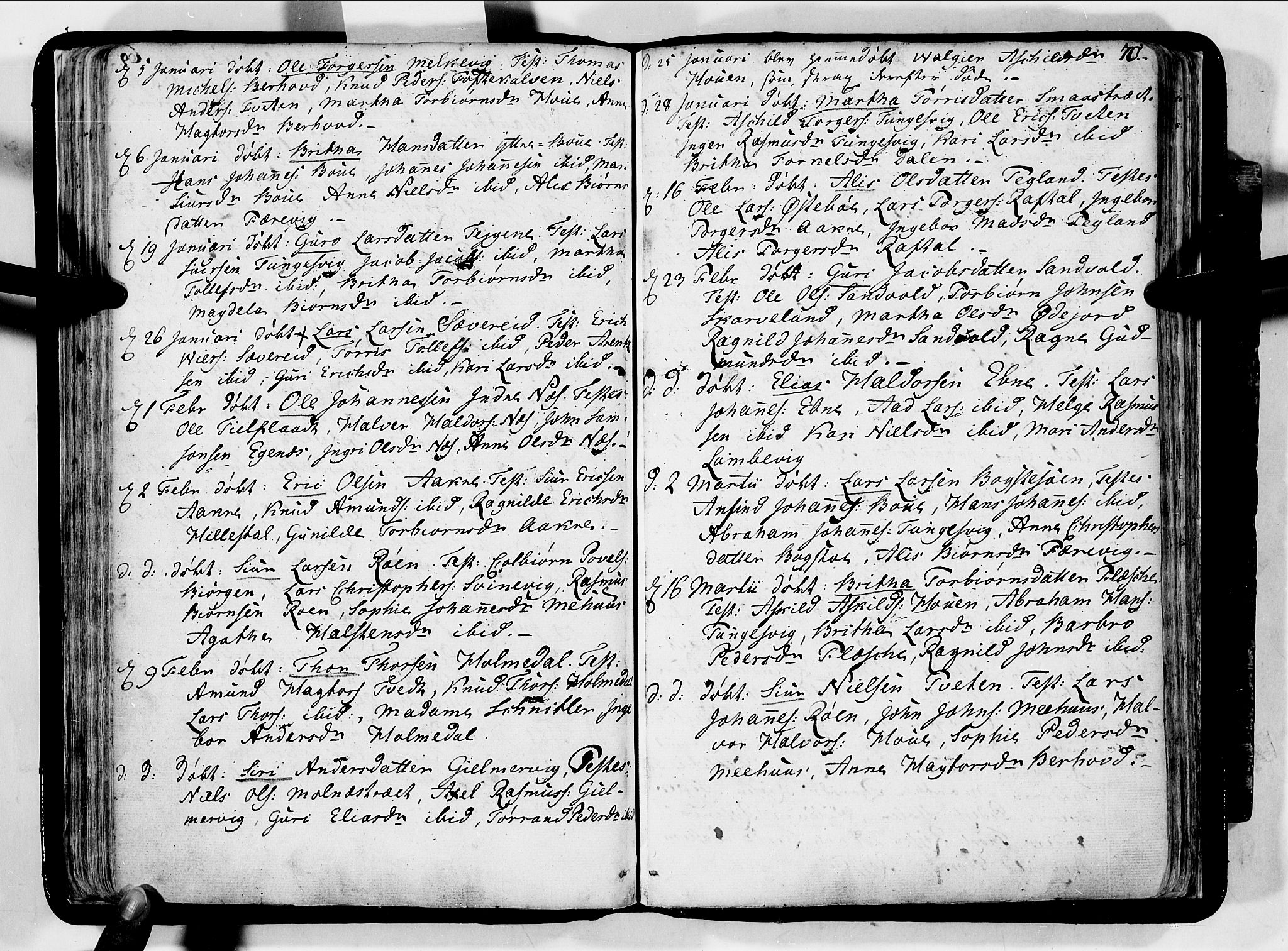 Skånevik sokneprestembete, AV/SAB-A-77801/H/Haa: Parish register (official) no. A 2, 1790-1824, p. 70