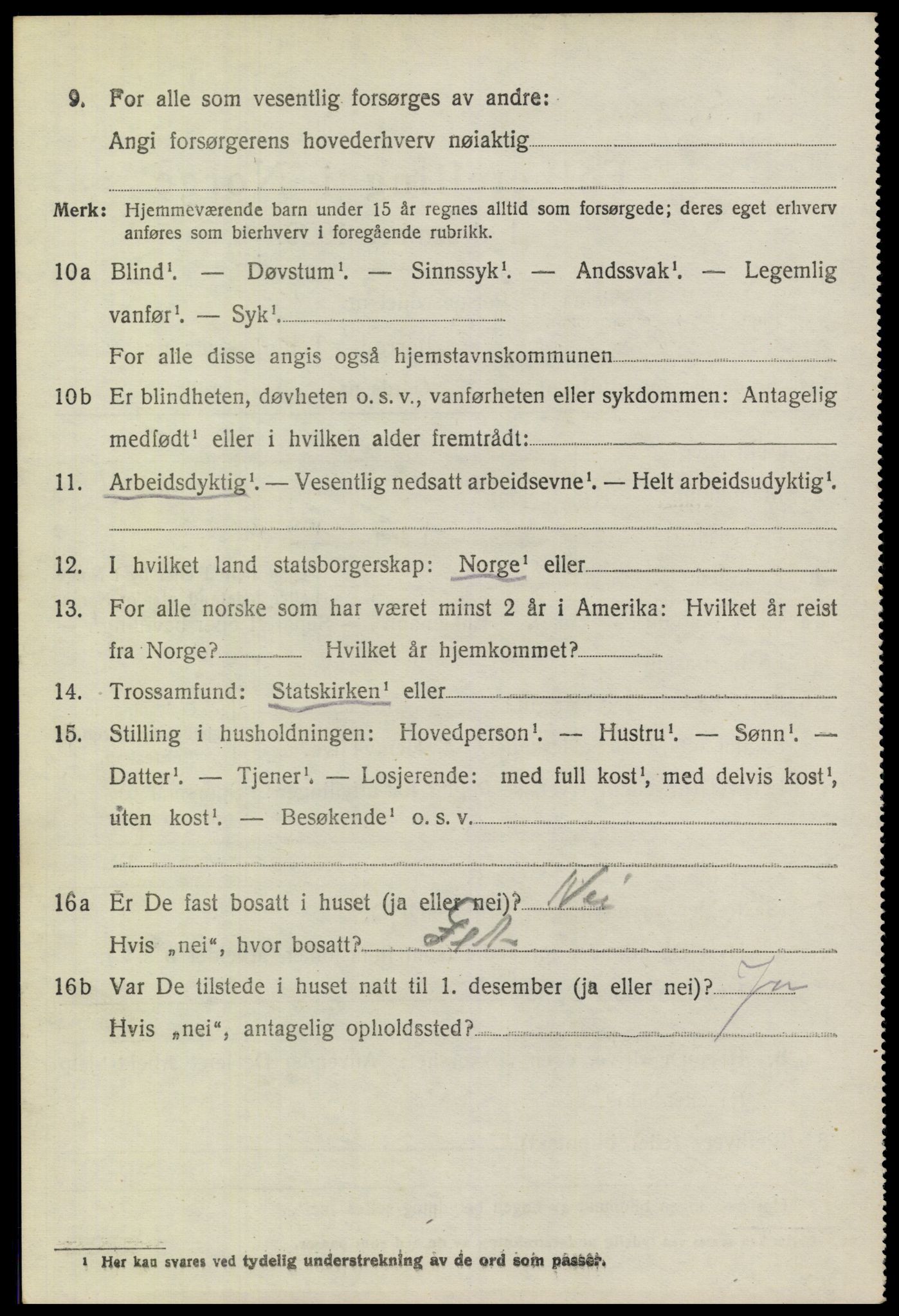 SAO, 1920 census for Setskog, 1920, p. 1583