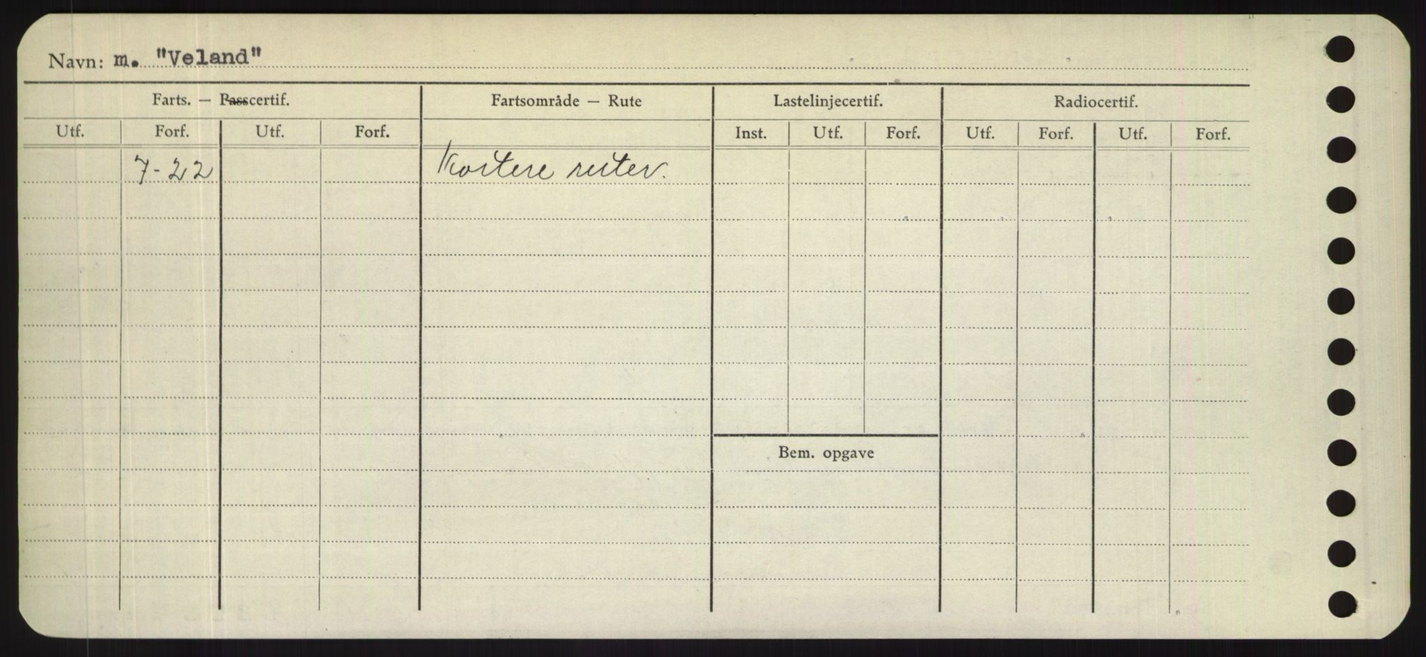 Sjøfartsdirektoratet med forløpere, Skipsmålingen, RA/S-1627/H/Hd/L0040: Fartøy, U-Ve, p. 582