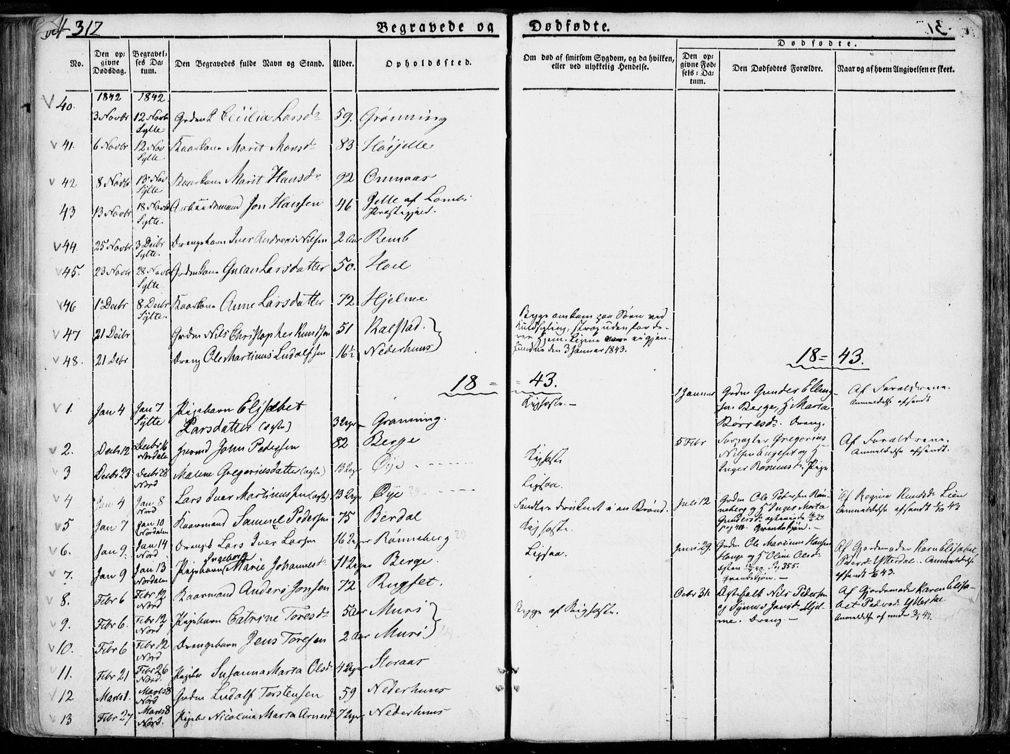 Ministerialprotokoller, klokkerbøker og fødselsregistre - Møre og Romsdal, SAT/A-1454/519/L0248: Parish register (official) no. 519A07, 1829-1860, p. 312