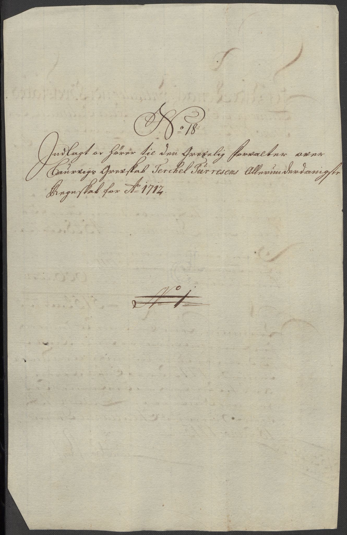 Rentekammeret inntil 1814, Reviderte regnskaper, Fogderegnskap, RA/EA-4092/R33/L1984: Fogderegnskap Larvik grevskap, 1712, p. 222