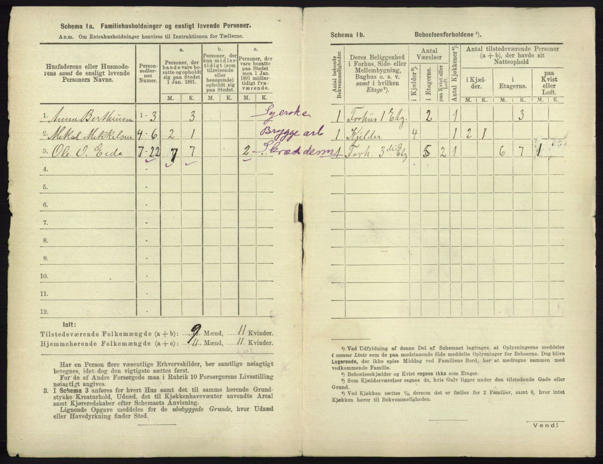 RA, 1891 census for 1902 Tromsø, 1891, p. 1584