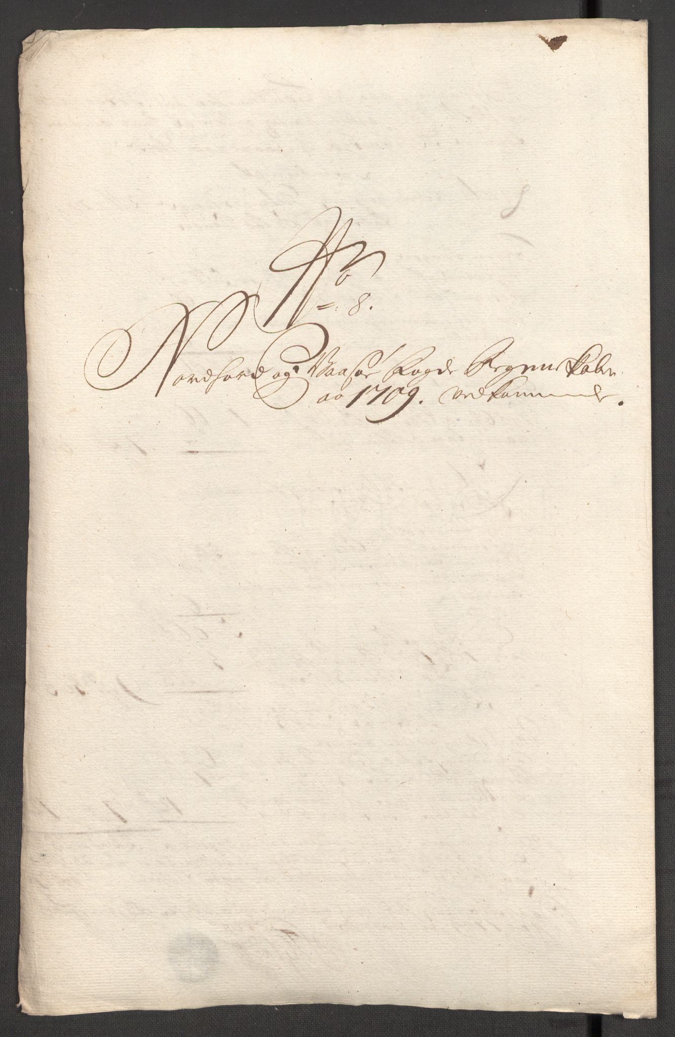 Rentekammeret inntil 1814, Reviderte regnskaper, Fogderegnskap, RA/EA-4092/R51/L3190: Fogderegnskap Nordhordland og Voss, 1709, p. 198