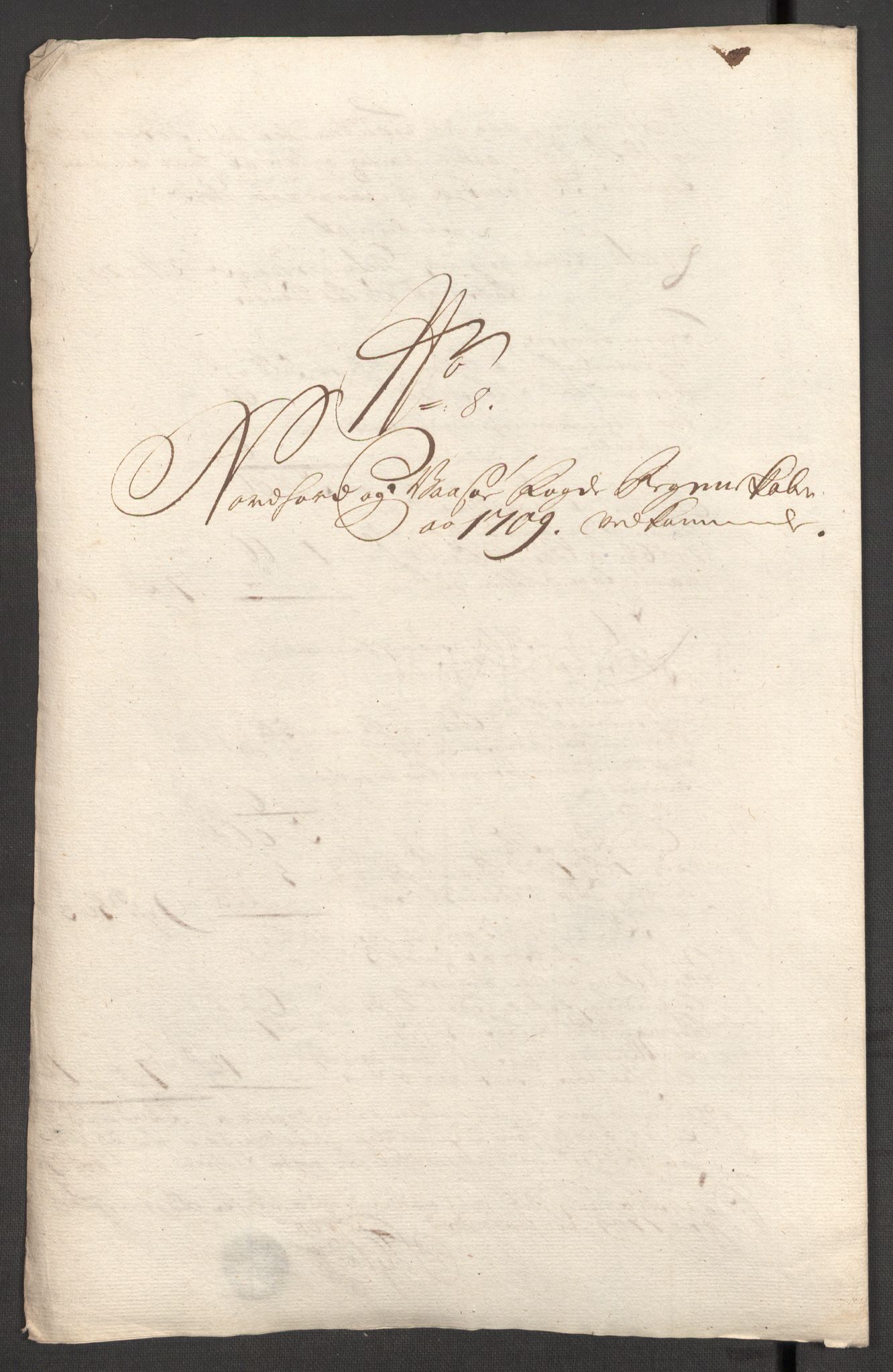 Rentekammeret inntil 1814, Reviderte regnskaper, Fogderegnskap, AV/RA-EA-4092/R51/L3190: Fogderegnskap Nordhordland og Voss, 1709, p. 198