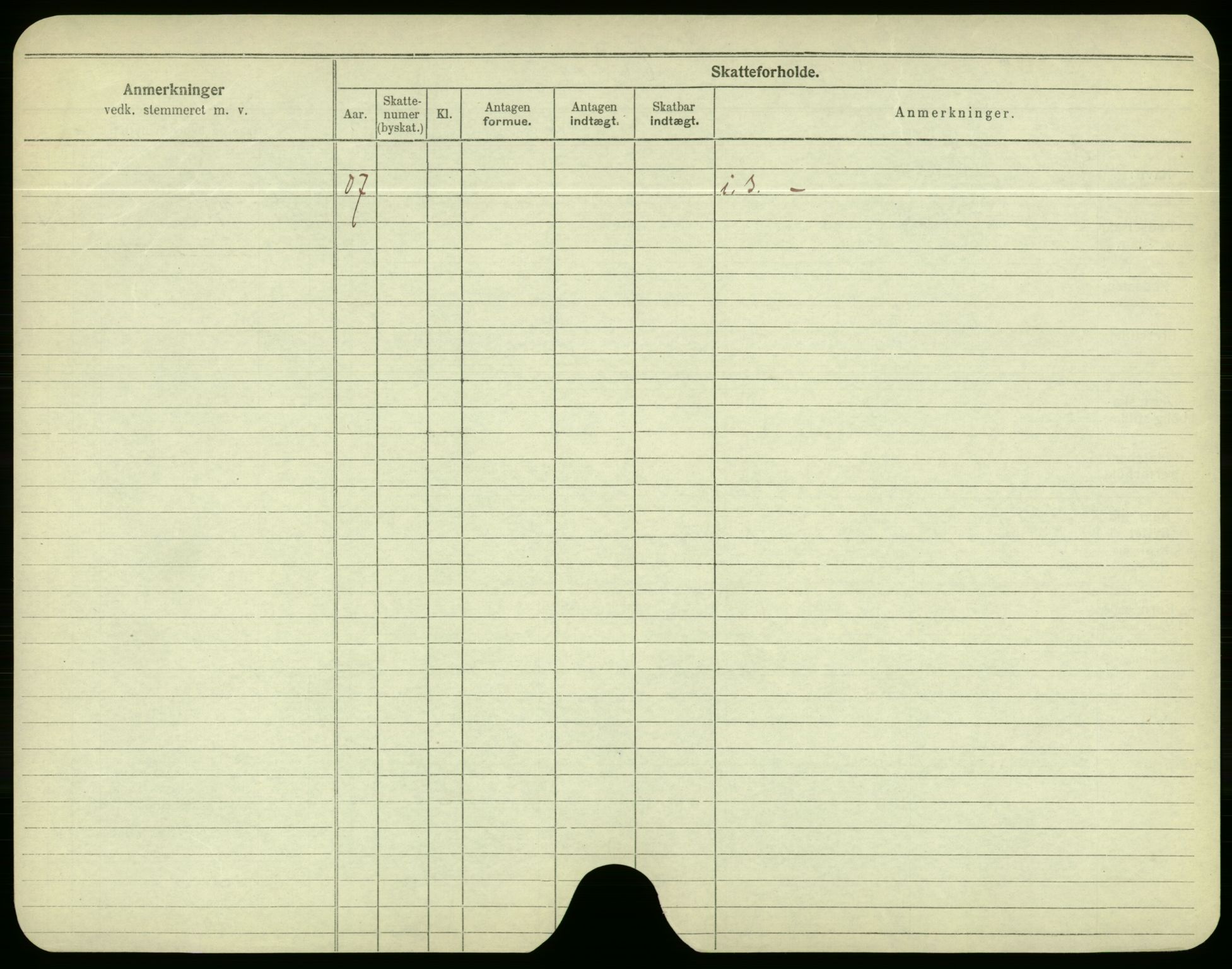 Oslo folkeregister, Registerkort, AV/SAO-A-11715/F/Fa/Fac/L0003: Menn, 1906-1914, p. 529b