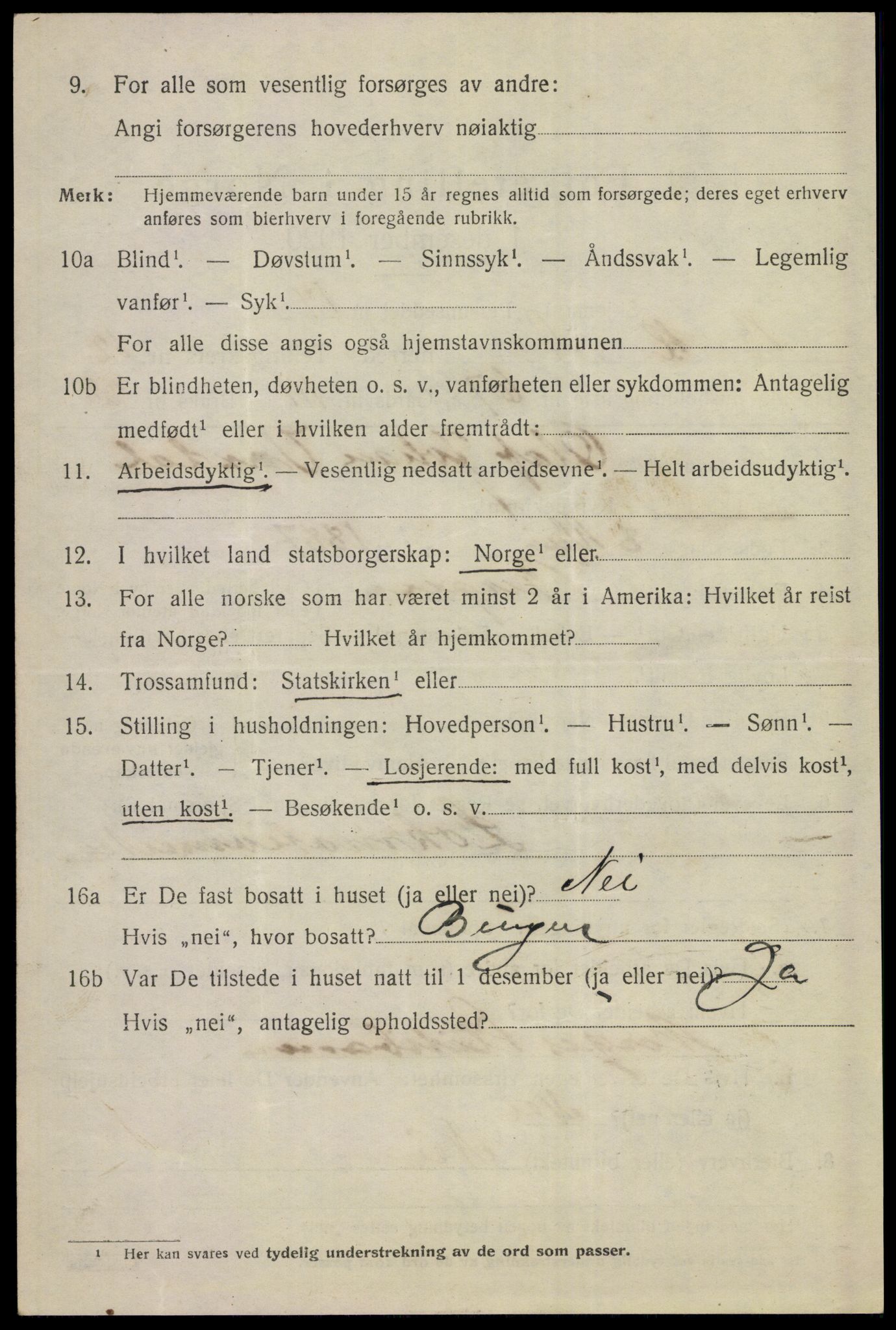 SAKO, 1920 census for Ål, 1920, p. 7173