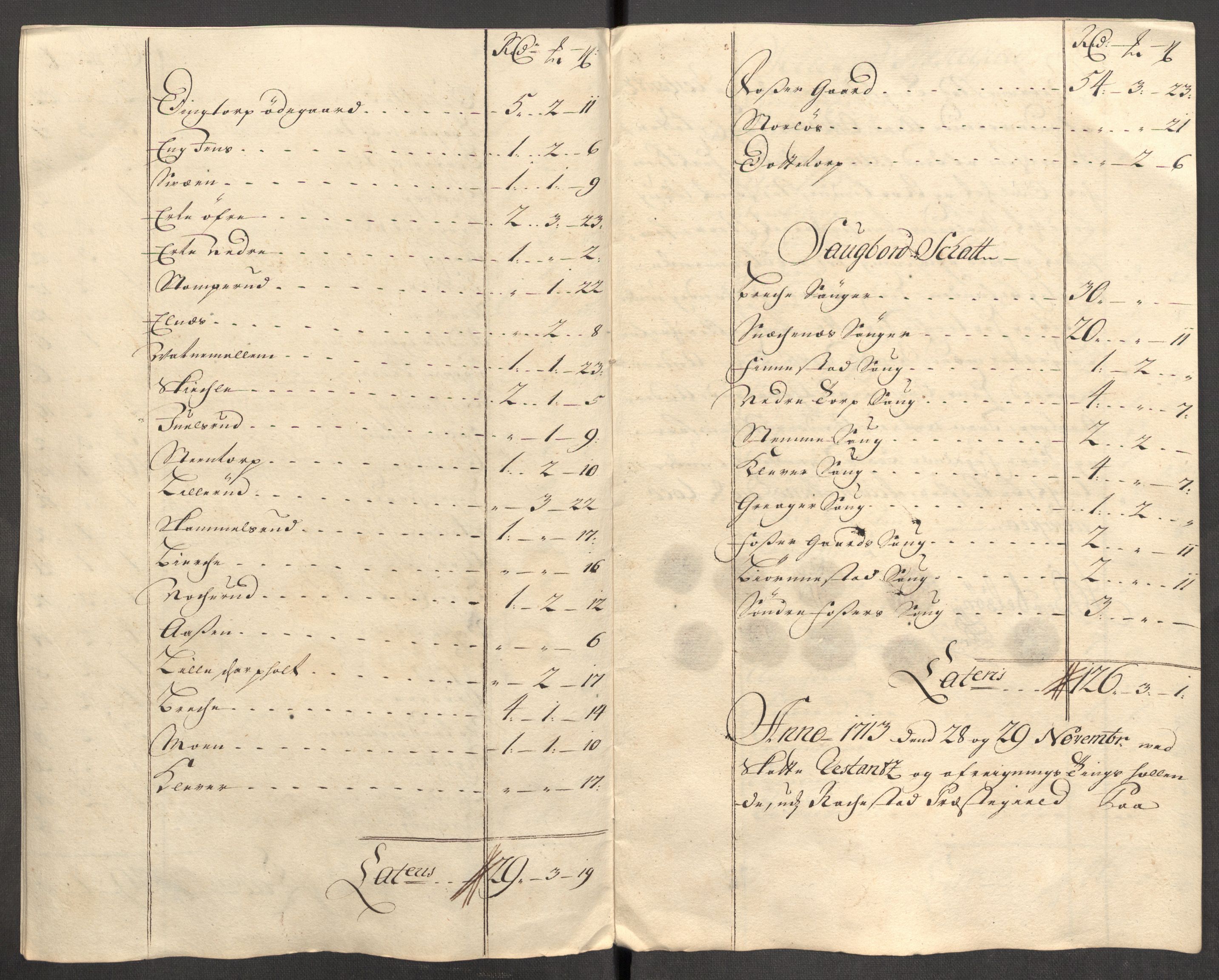 Rentekammeret inntil 1814, Reviderte regnskaper, Fogderegnskap, RA/EA-4092/R07/L0307: Fogderegnskap Rakkestad, Heggen og Frøland, 1713, p. 123