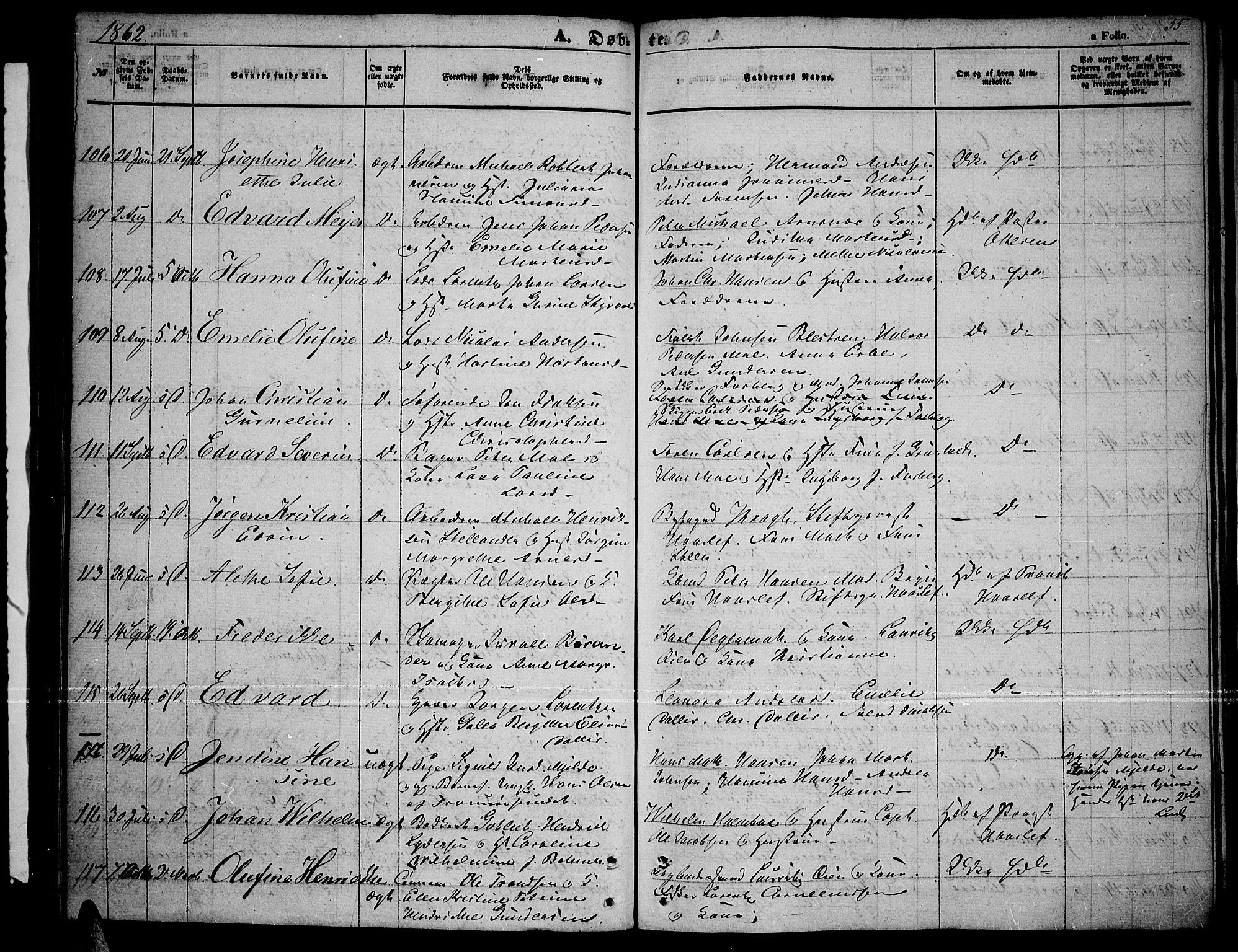 Tromsø sokneprestkontor/stiftsprosti/domprosti, SATØ/S-1343/G/Gb/L0006klokker: Parish register (copy) no. 6, 1857-1866, p. 55