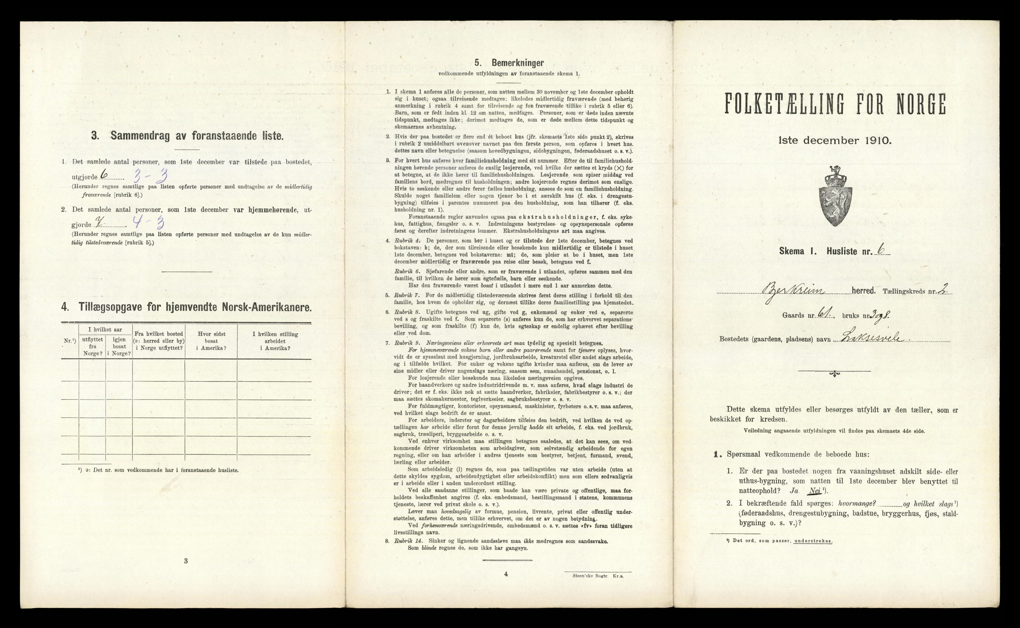 RA, 1910 census for Bjerkreim, 1910, p. 82