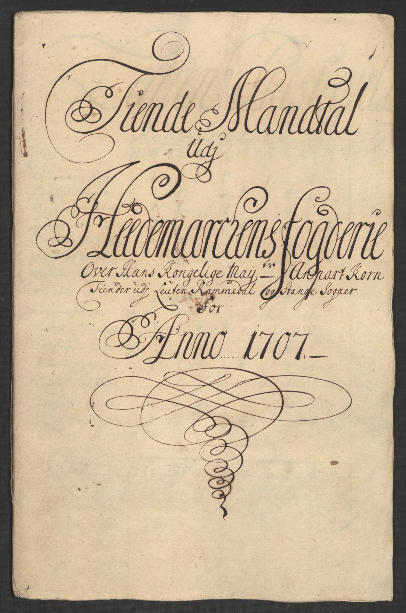 Rentekammeret inntil 1814, Reviderte regnskaper, Fogderegnskap, RA/EA-4092/R16/L1043: Fogderegnskap Hedmark, 1706-1707, p. 329