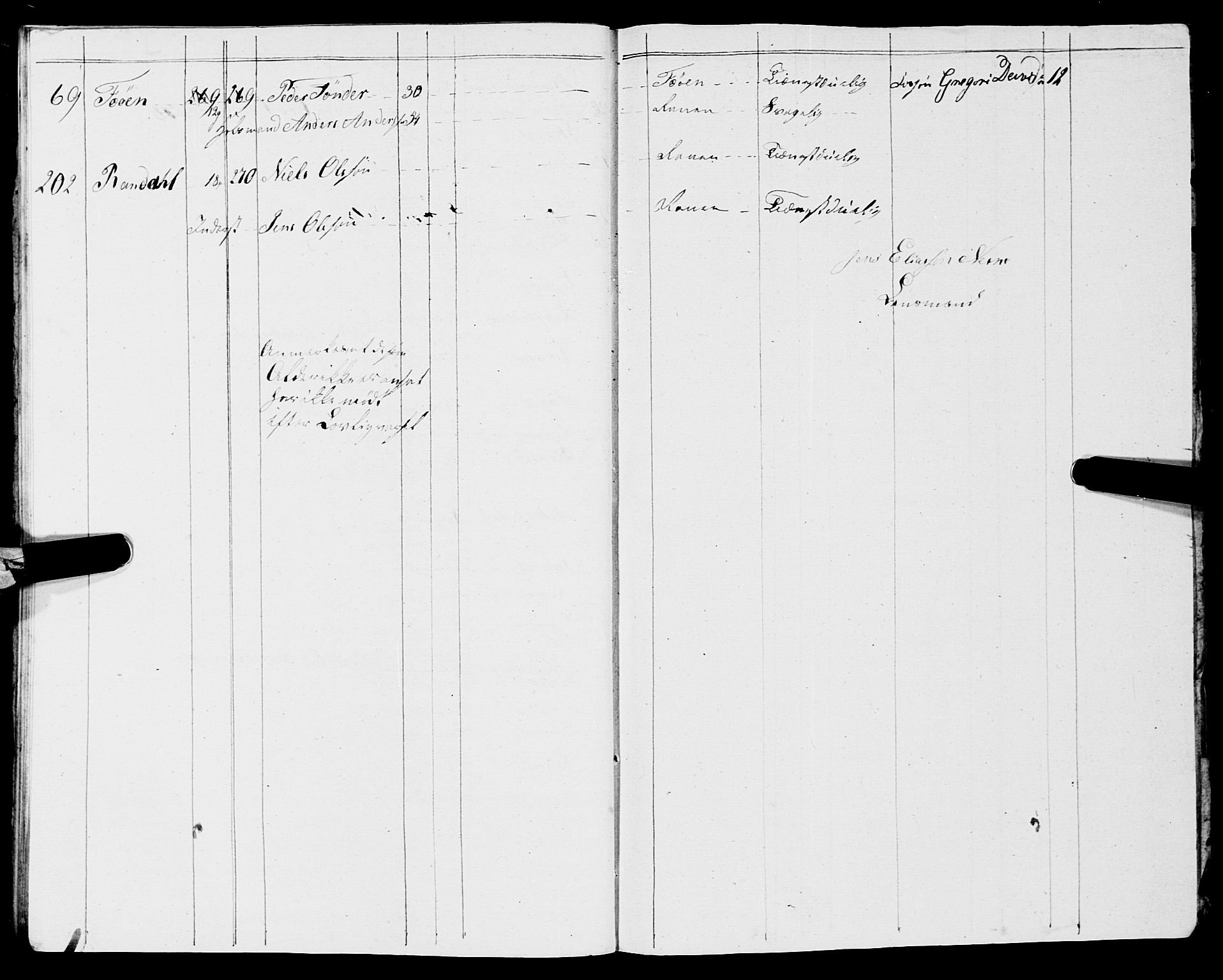 Fylkesmannen i Nordland, AV/SAT-A-0499/1.1/R/Ra/L0012: Innrulleringsmanntall for Nesna, 1809-1835, p. 204