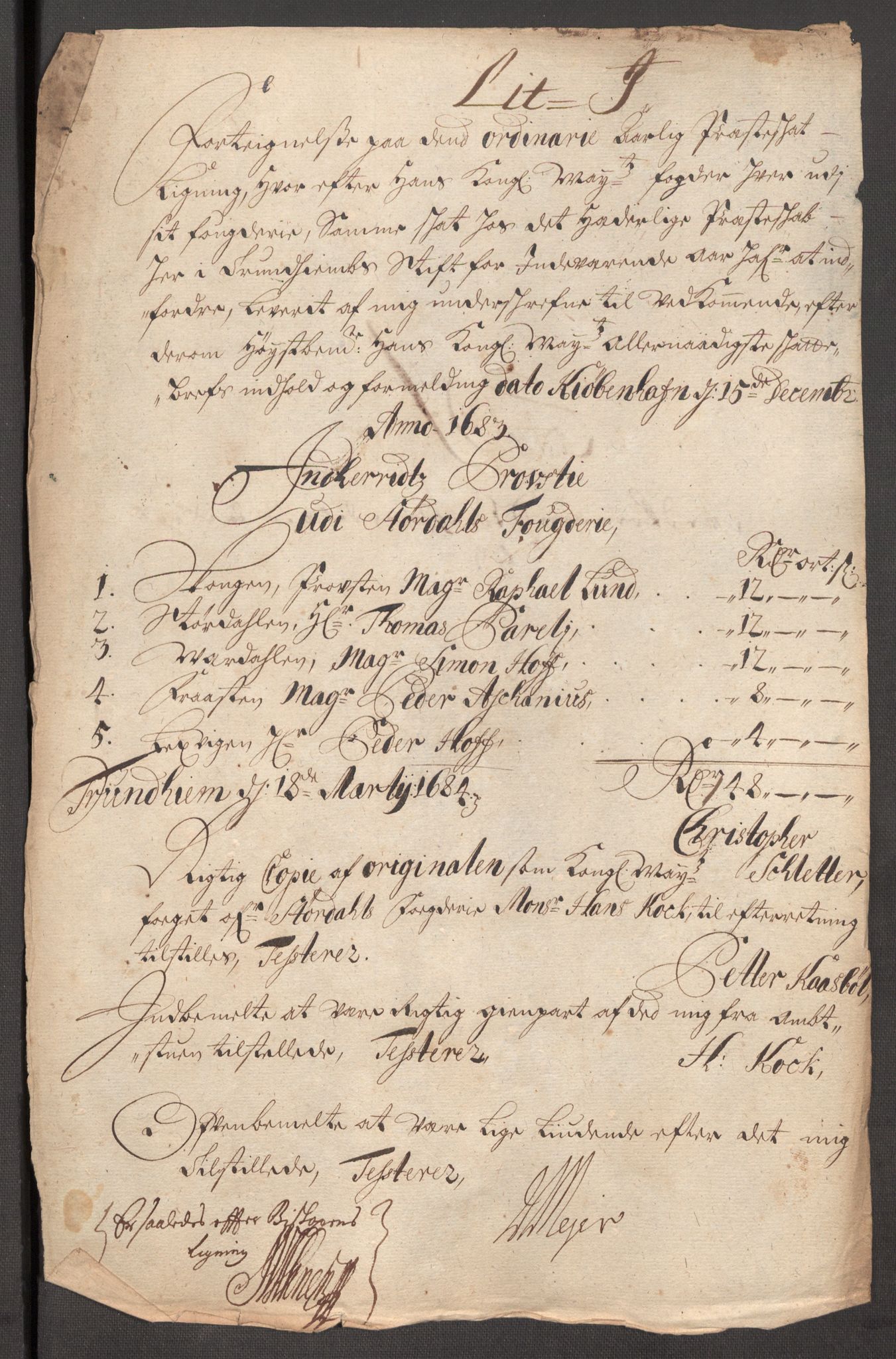 Rentekammeret inntil 1814, Reviderte regnskaper, Fogderegnskap, RA/EA-4092/R62/L4191: Fogderegnskap Stjørdal og Verdal, 1699, p. 174