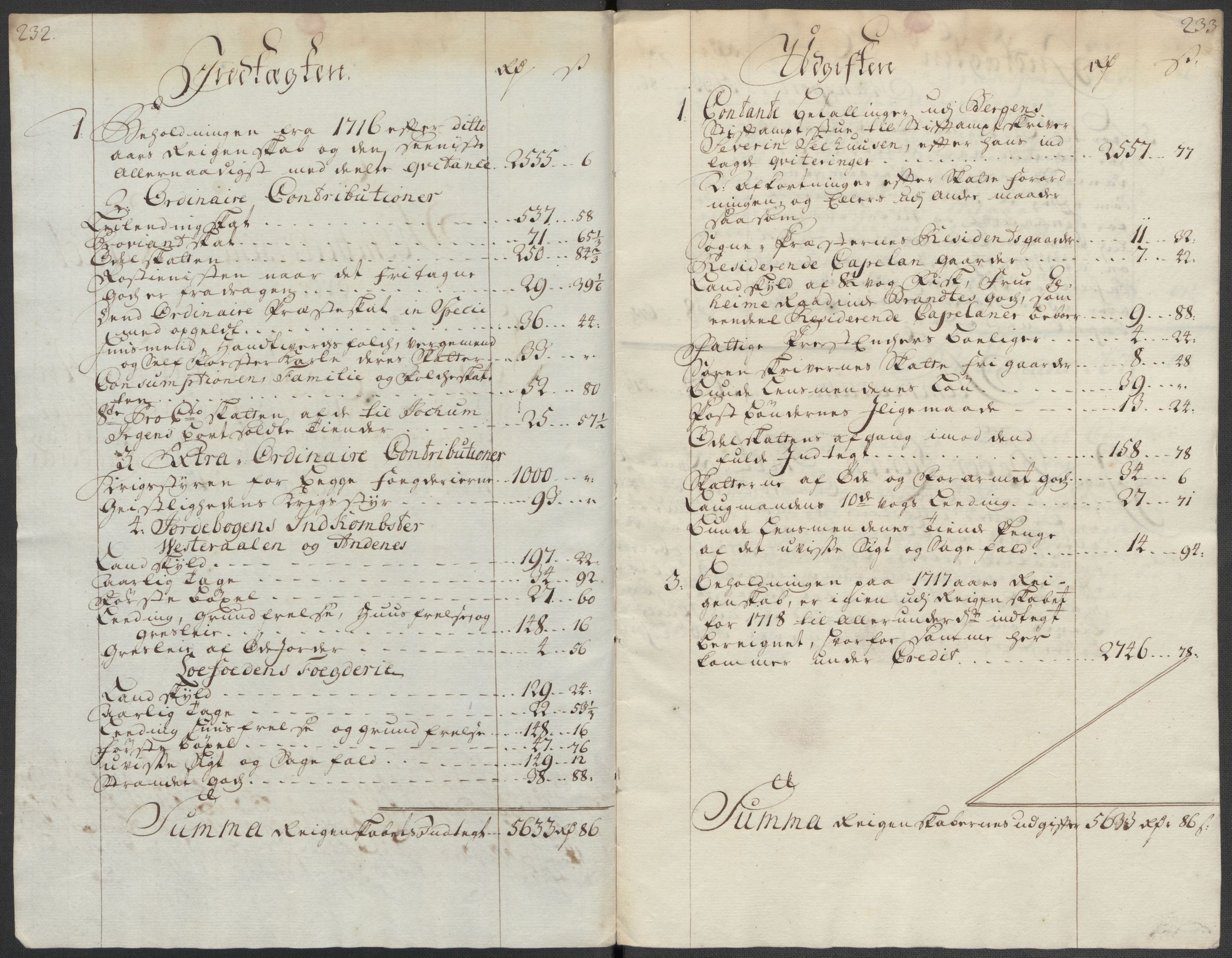 Rentekammeret inntil 1814, Reviderte regnskaper, Fogderegnskap, AV/RA-EA-4092/R67/L4683: Fogderegnskap Vesterålen, Andenes og Lofoten, 1717, p. 24