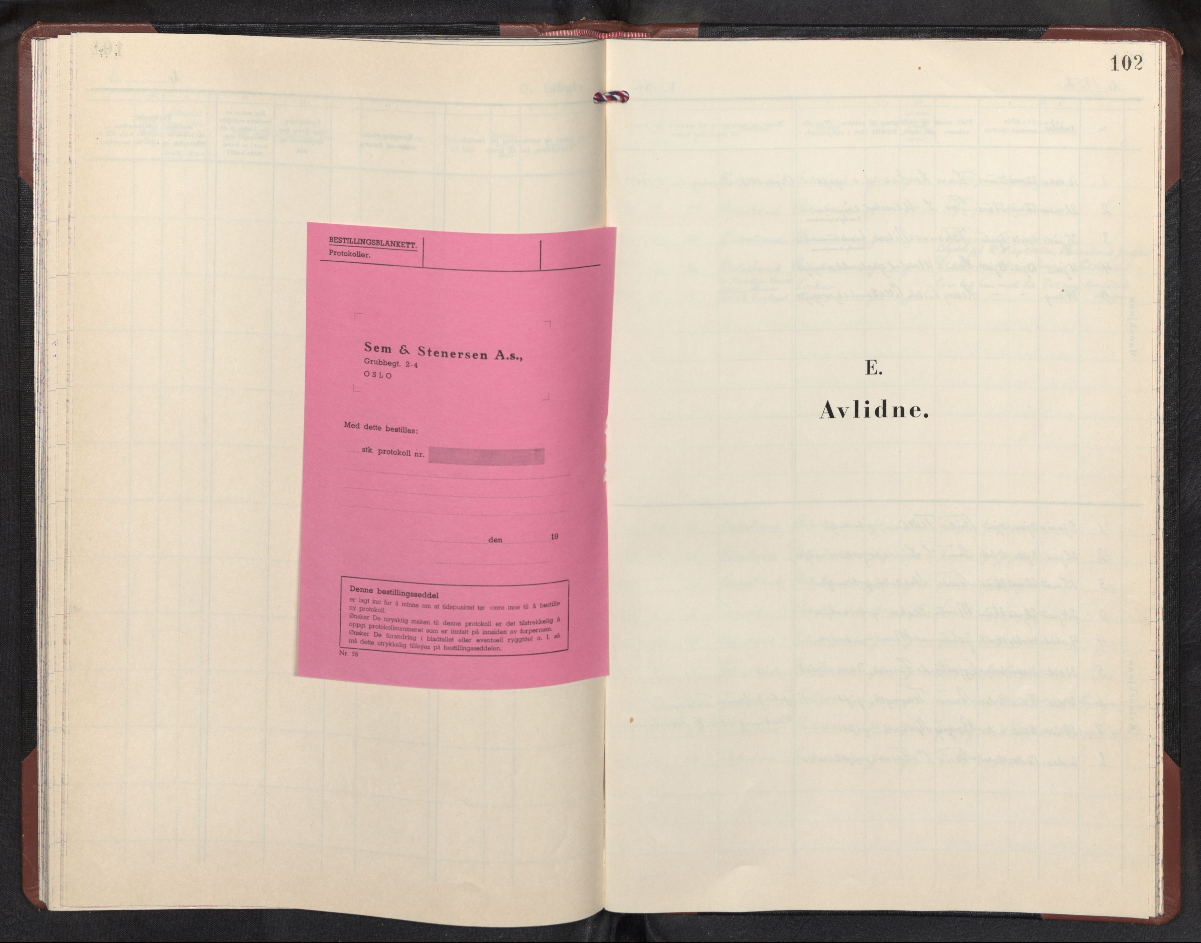Balestrand sokneprestembete, SAB/A-79601/H/Hab/Haba/L0004: Parish register (copy) no. A 4, 1956-1969, p. 101b-102a