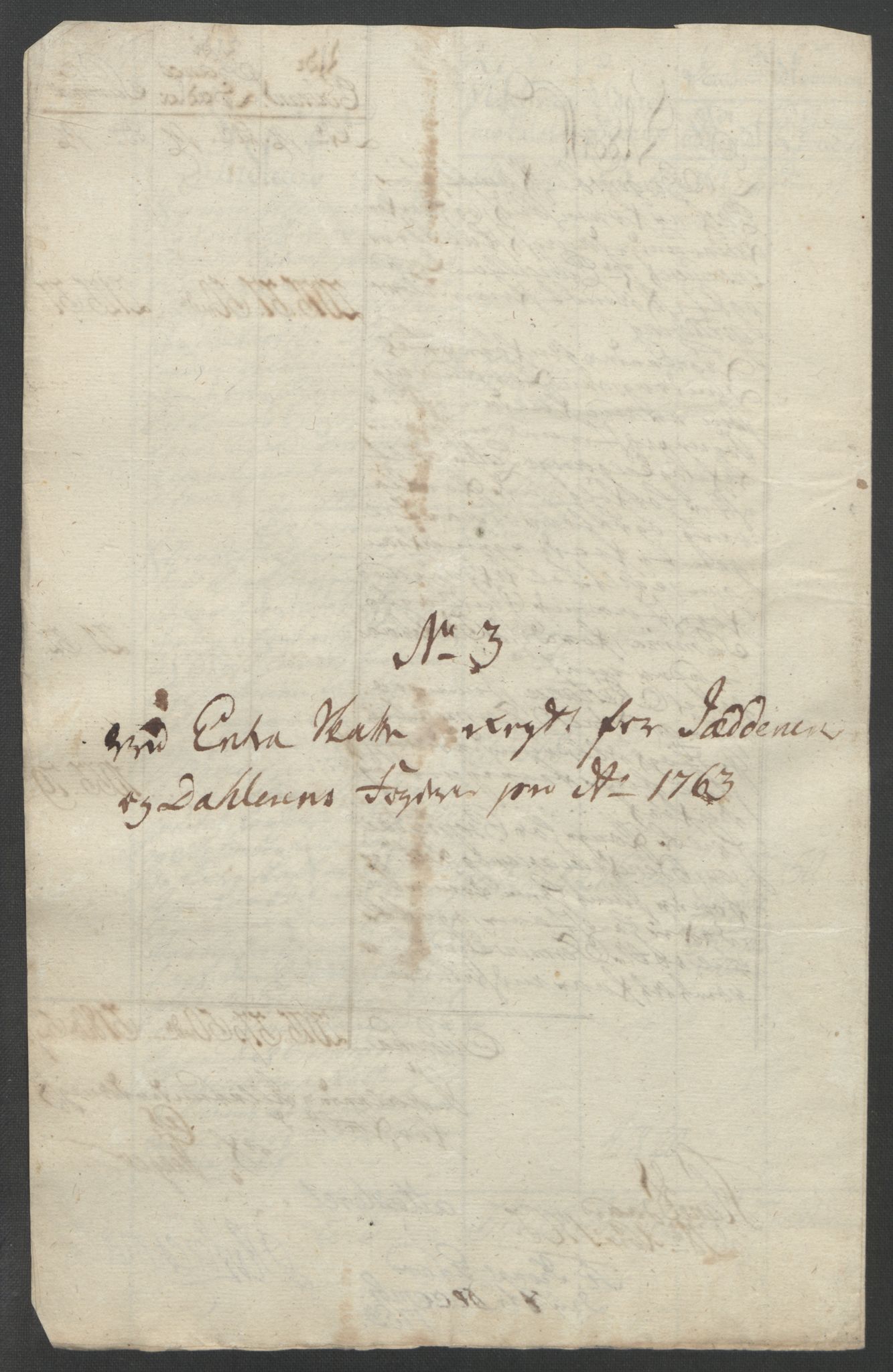 Rentekammeret inntil 1814, Reviderte regnskaper, Fogderegnskap, RA/EA-4092/R46/L2835: Ekstraskatten Jæren og Dalane, 1762-1764, p. 67