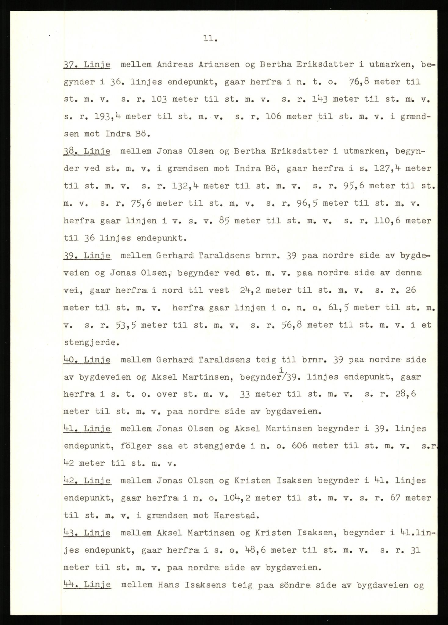 Statsarkivet i Stavanger, SAST/A-101971/03/Y/Yj/L0096: Avskrifter sortert etter gårdsnavn: Vistad - Vågen søndre, 1750-1930, p. 93