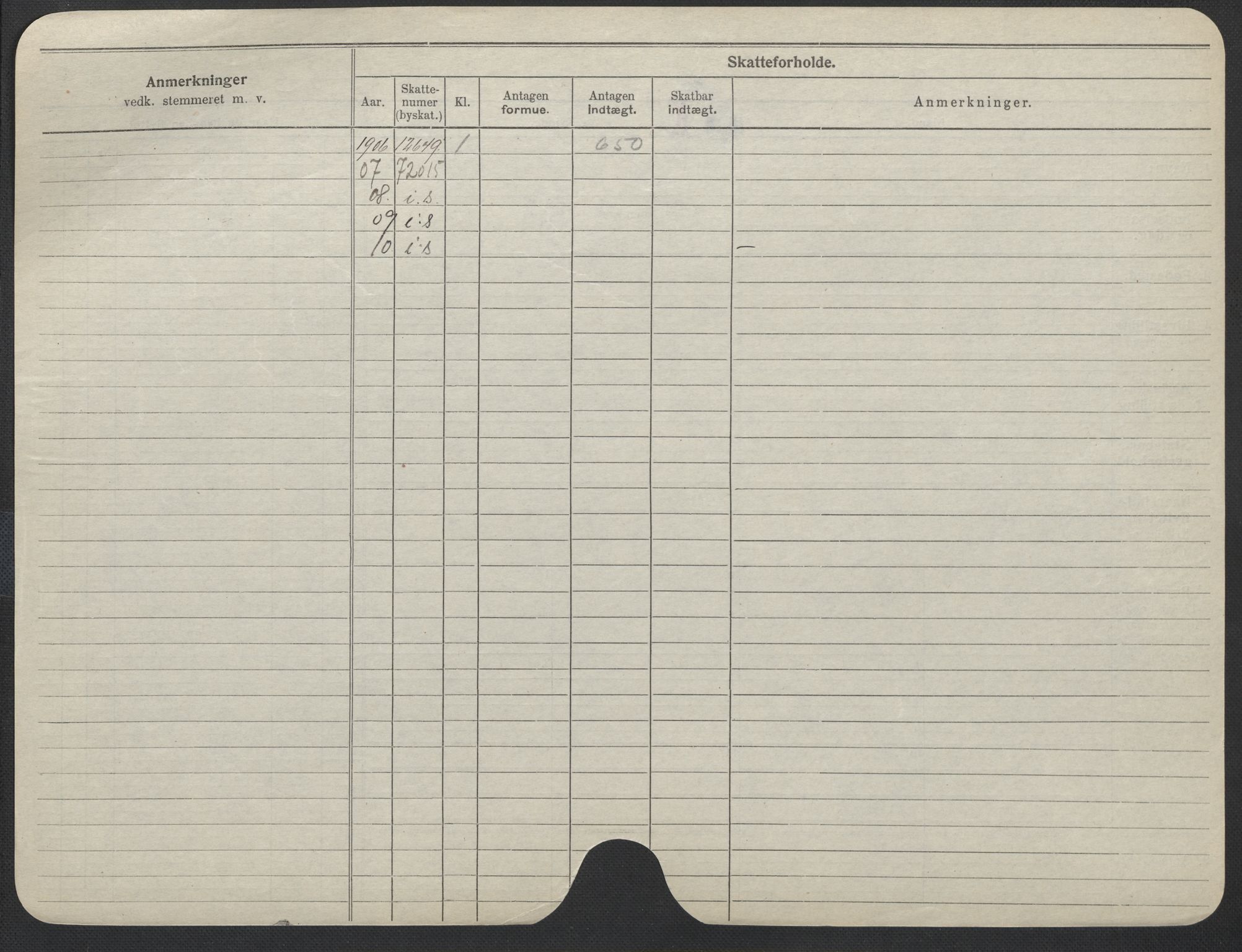 Oslo folkeregister, Registerkort, AV/SAO-A-11715/F/Fa/Fac/L0013: Kvinner, 1906-1914, p. 971b