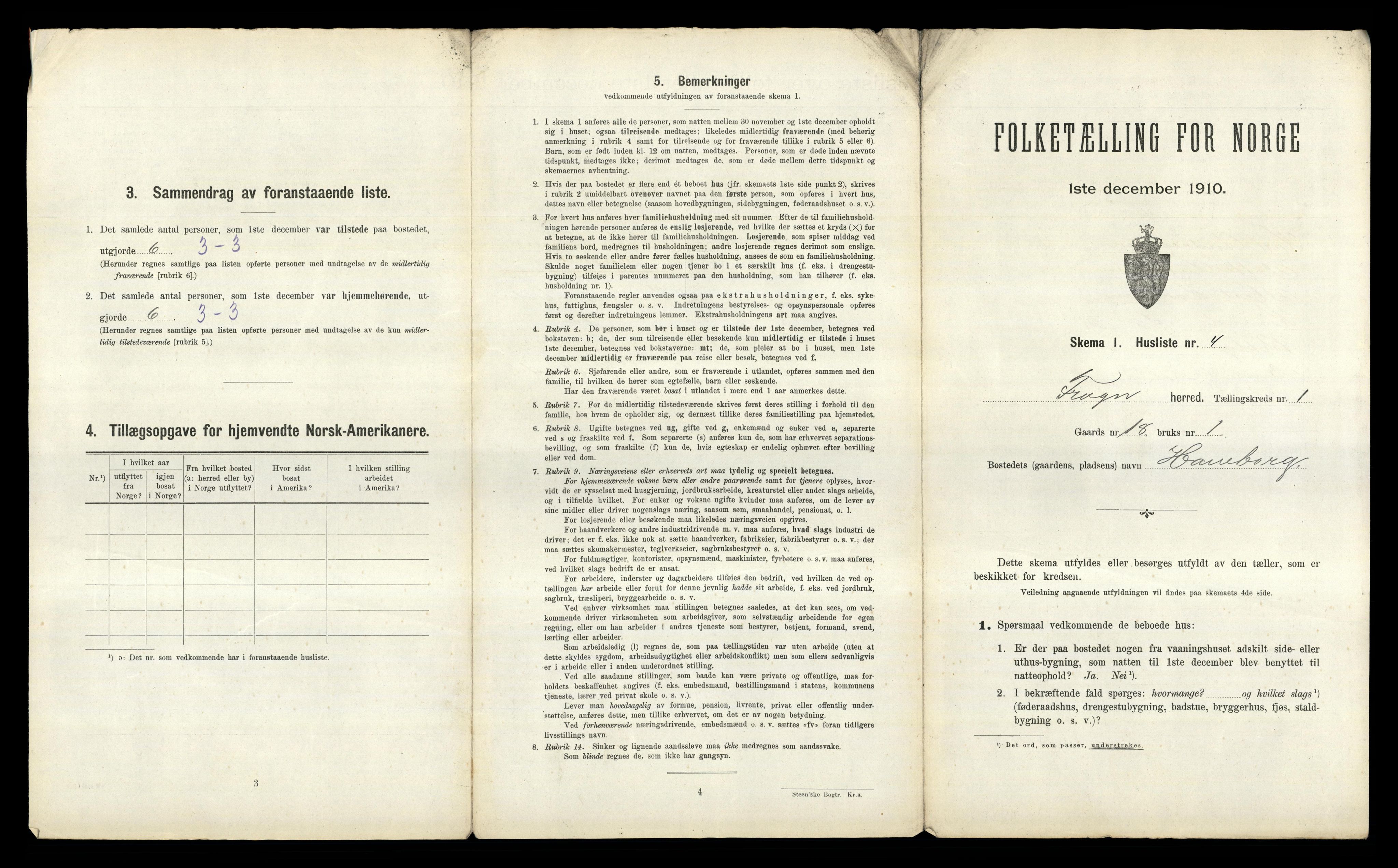 RA, 1910 census for Frogn, 1910, p. 28