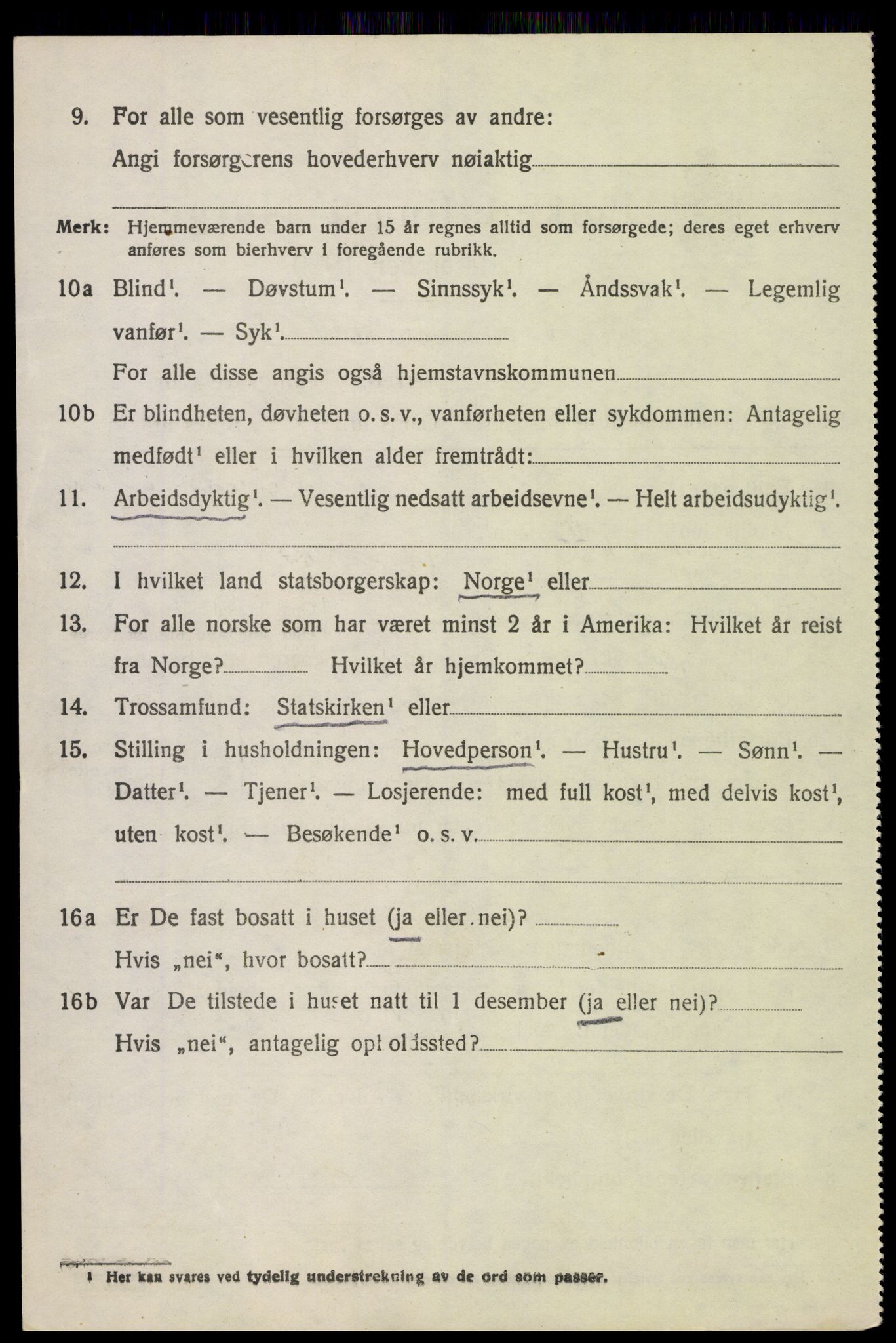 SAH, 1920 census for Ringsaker, 1920, p. 9703