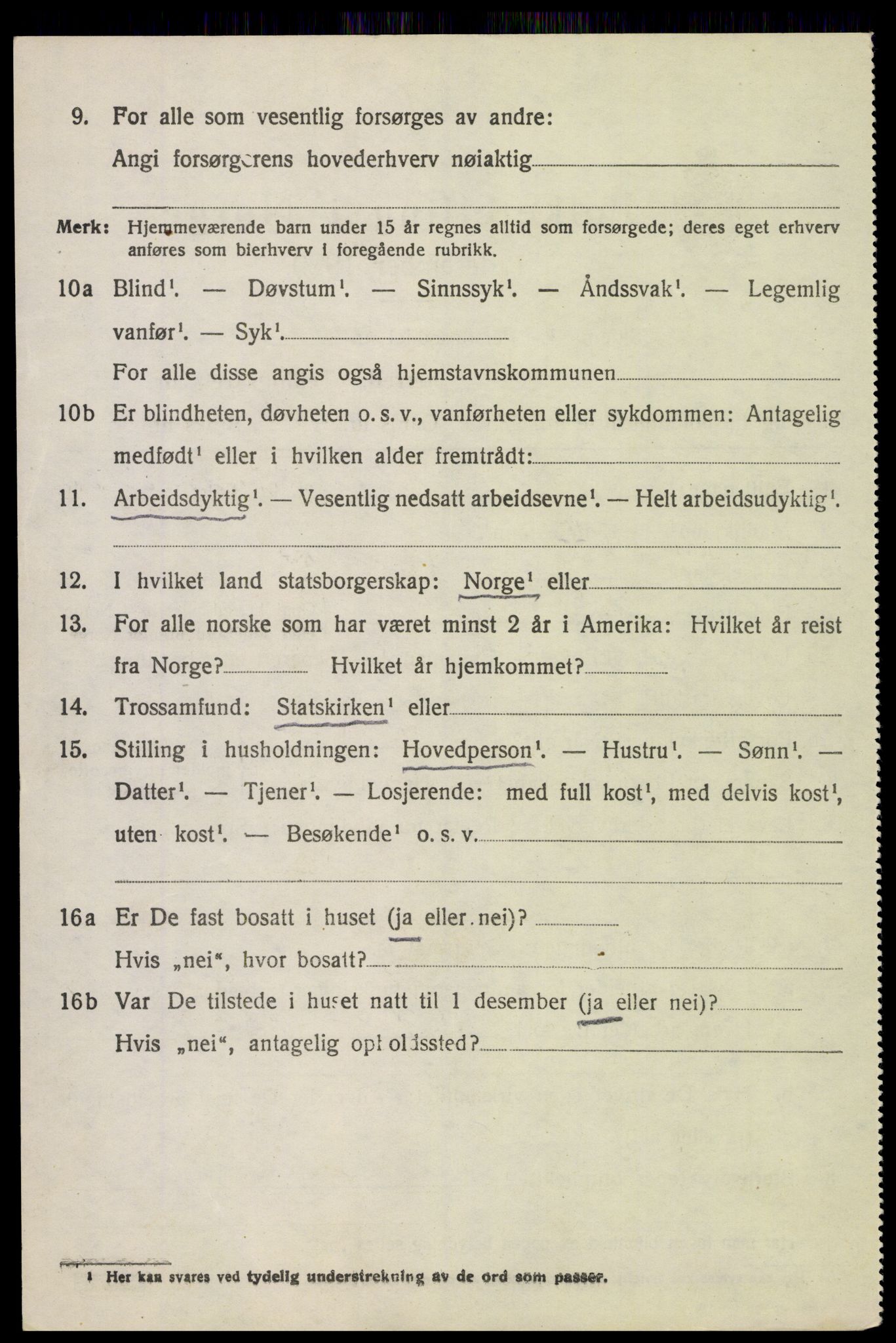 SAH, 1920 census for Ringsaker, 1920, p. 9703