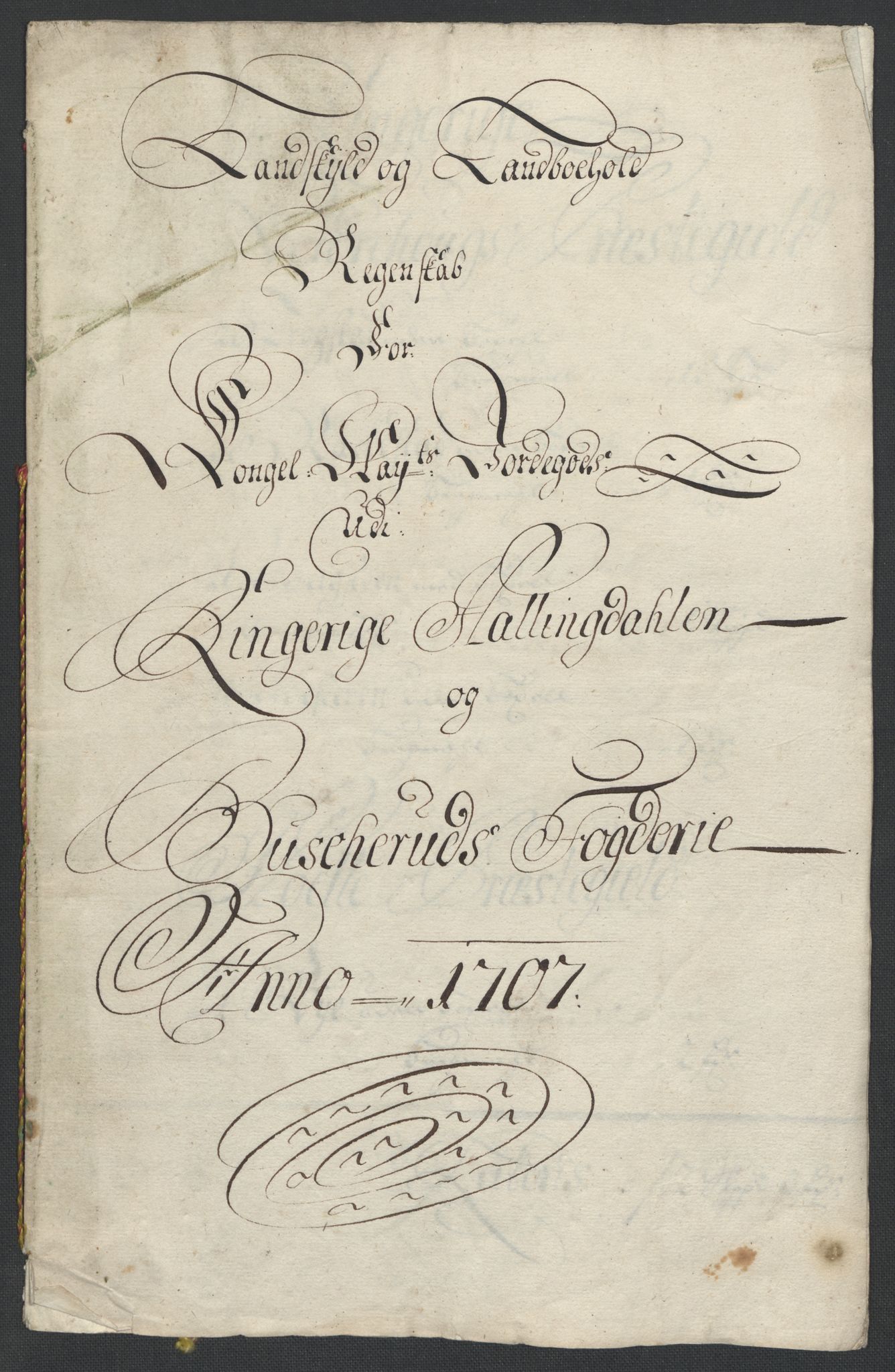 Rentekammeret inntil 1814, Reviderte regnskaper, Fogderegnskap, RA/EA-4092/R22/L1466: Fogderegnskap Ringerike, Hallingdal og Buskerud, 1707, p. 22