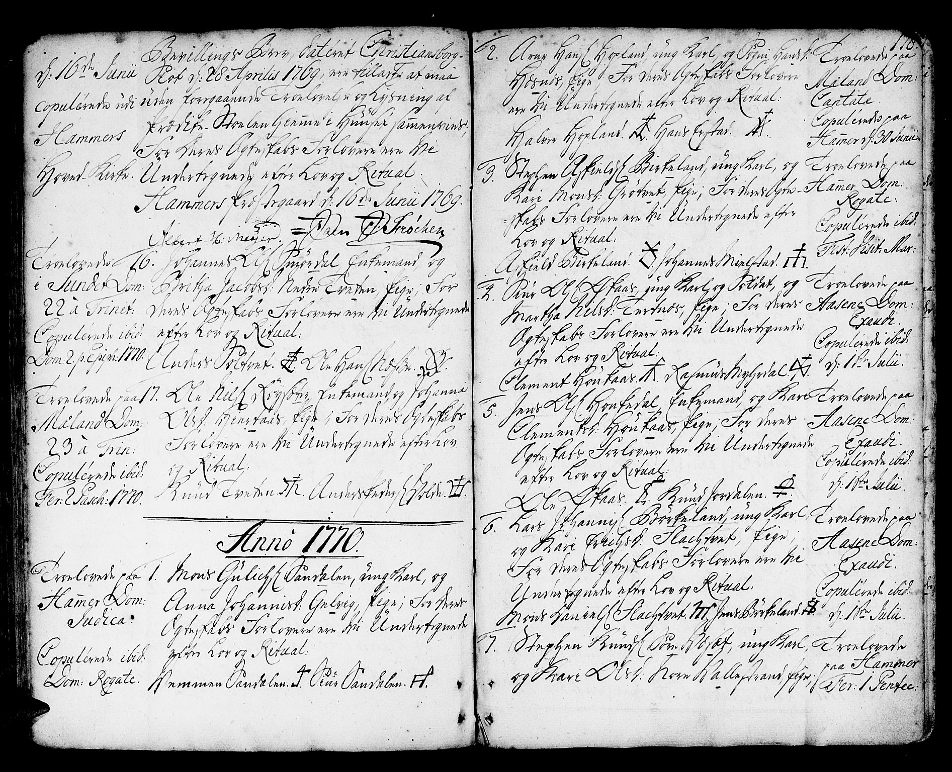 Hamre sokneprestembete, AV/SAB-A-75501/H/Ha/Haa/Haaa/L0007: Parish register (official) no. A 7, 1762-1777, p. 178