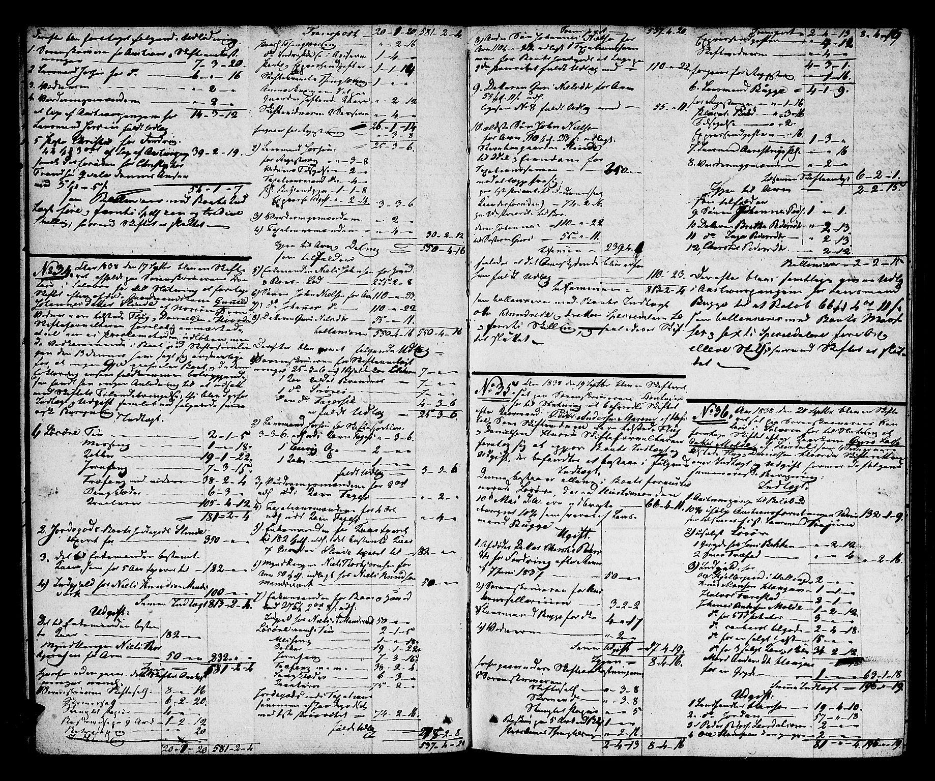 Indre Sogn tingrett, AV/SAB-A-3301/1/H/Hd/L0001: Skifteutlodningsprotokoll 1, 1838-1846, p. 18b-19a