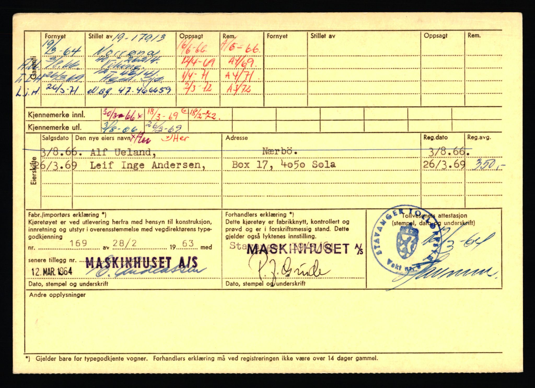 Stavanger trafikkstasjon, AV/SAST-A-101942/0/F/L0068: L-75000 - L-76799, 1930-1971, p. 1044