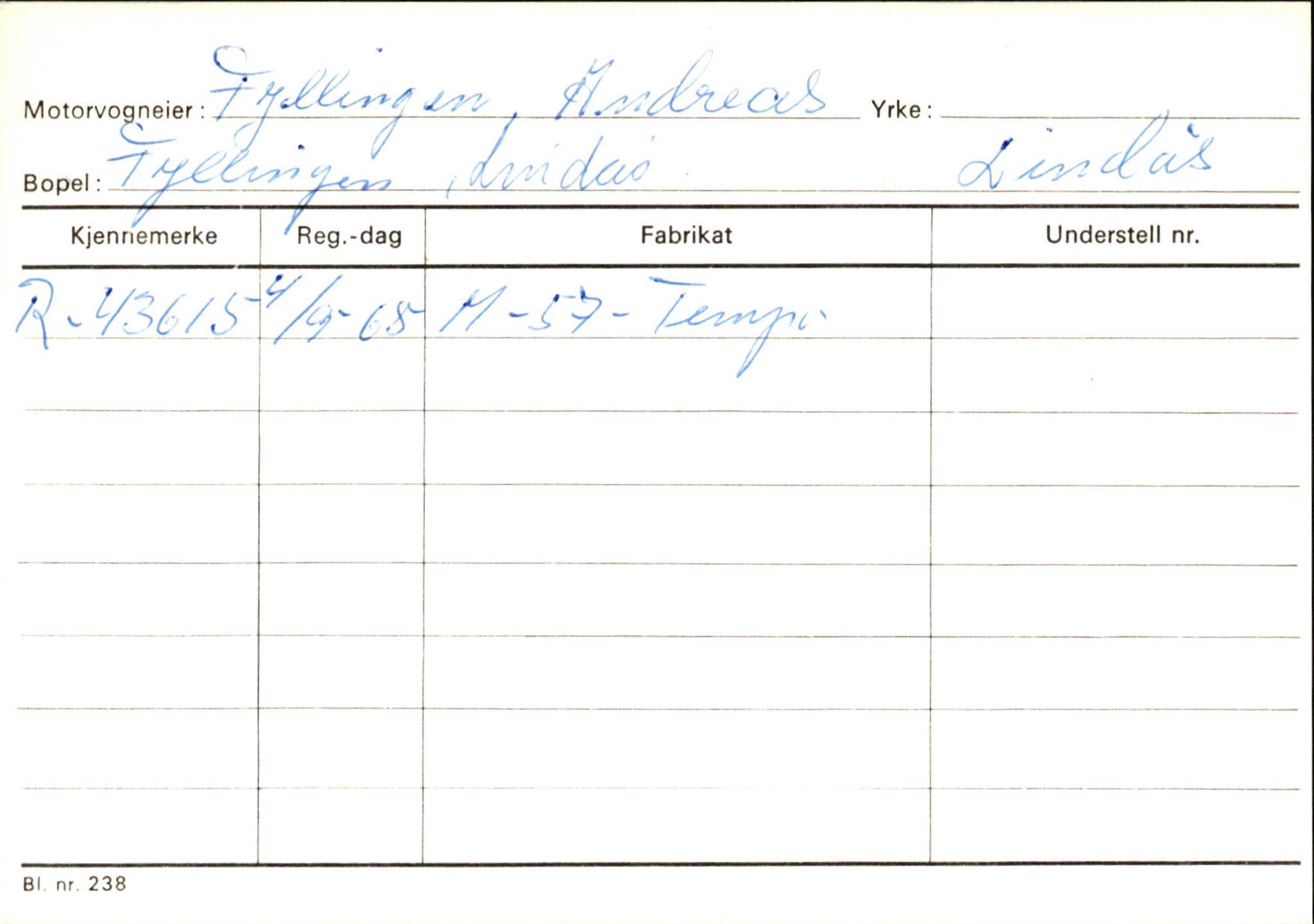 Statens vegvesen, Hordaland vegkontor, AV/SAB-A-5201/2/Ha/L0015: R-eierkort F-G, 1920-1971, p. 68