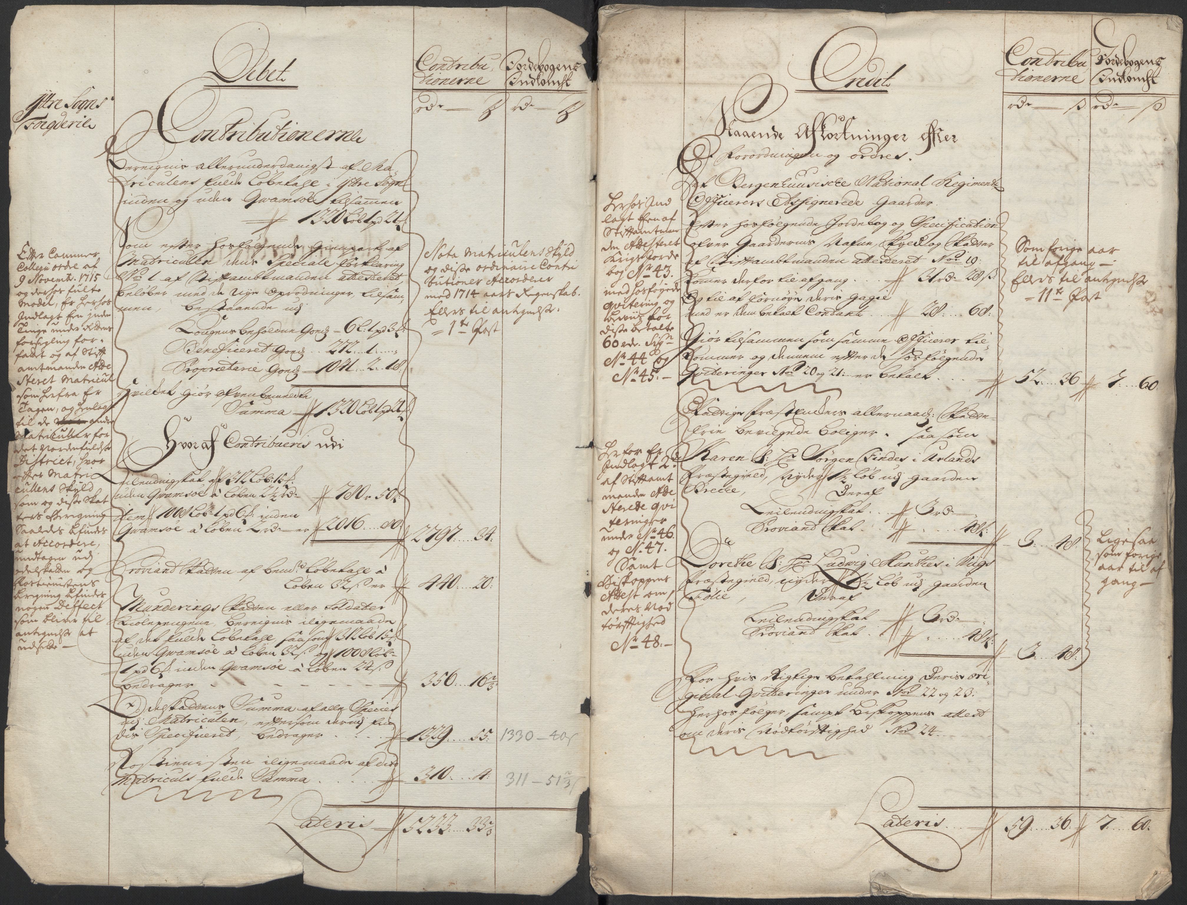 Rentekammeret inntil 1814, Reviderte regnskaper, Fogderegnskap, AV/RA-EA-4092/R52/L3320: Fogderegnskap Sogn, 1715-1716, p. 5