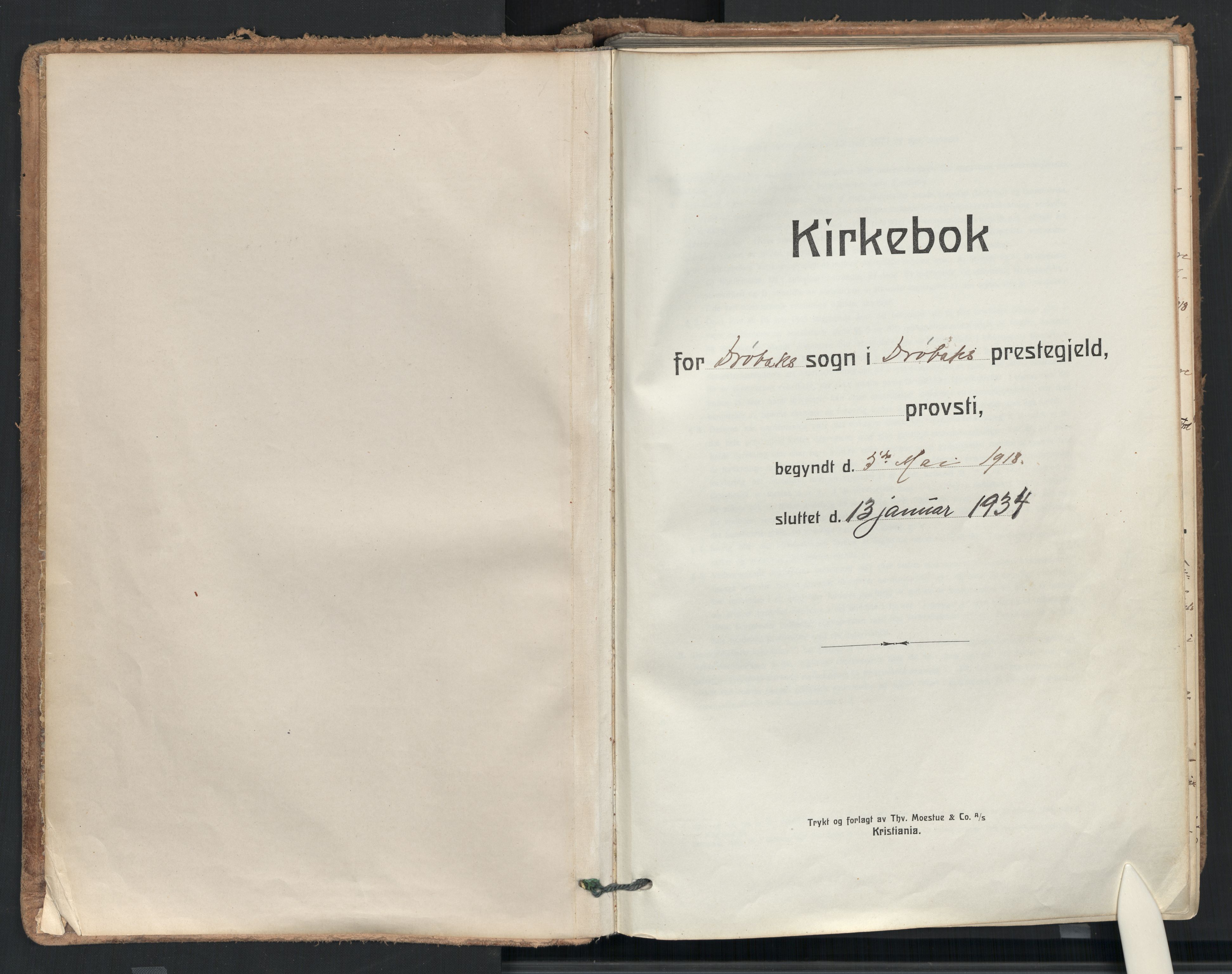 Drøbak prestekontor Kirkebøker, AV/SAO-A-10142a/F/Fb/L0004: Parish register (official) no. II 4, 1918-1933