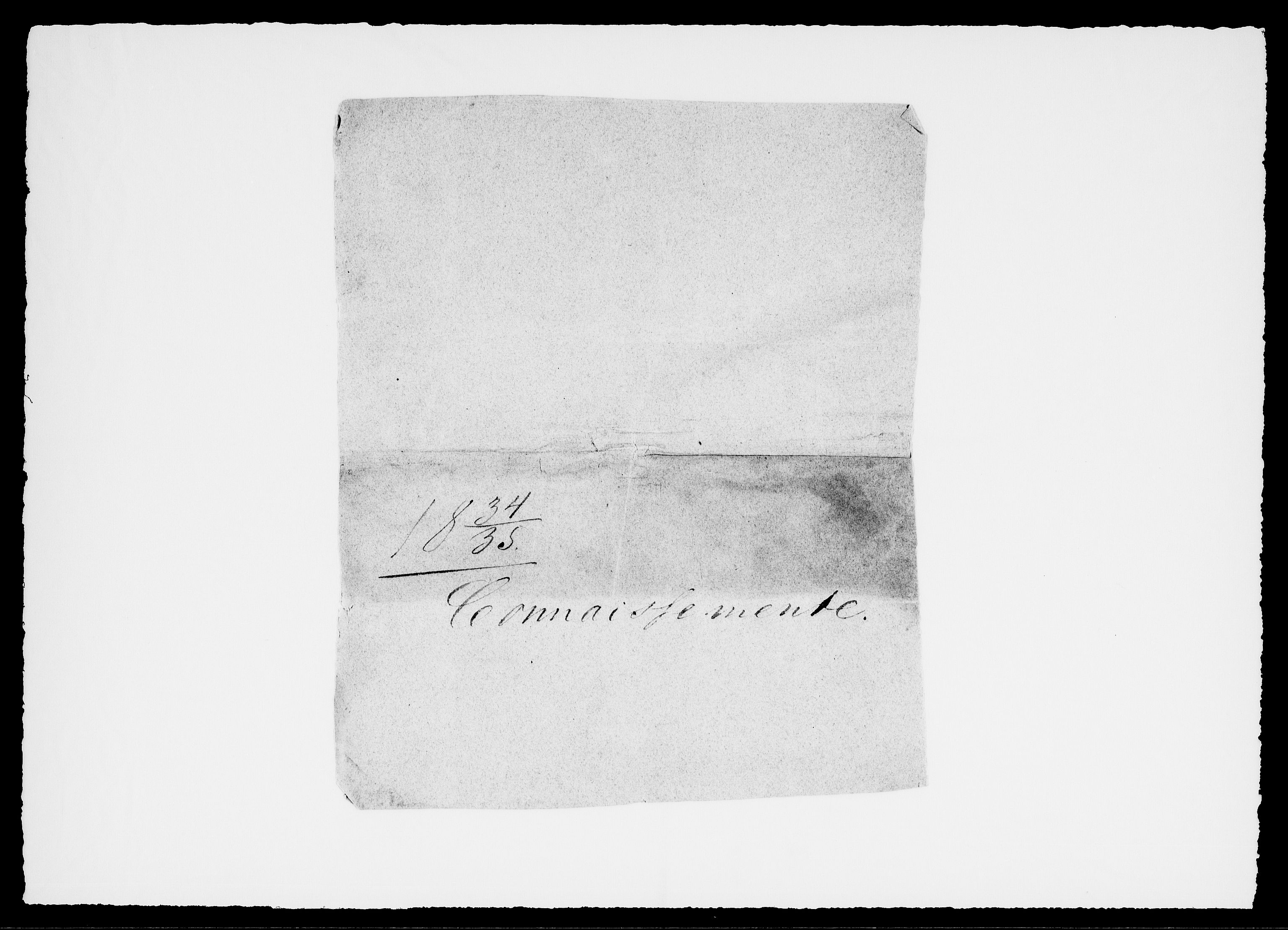 Modums Blaafarveværk, RA/PA-0157/G/Gd/Gdc/L0226/0001: -- / Connossement, 1834-1840, p. 9