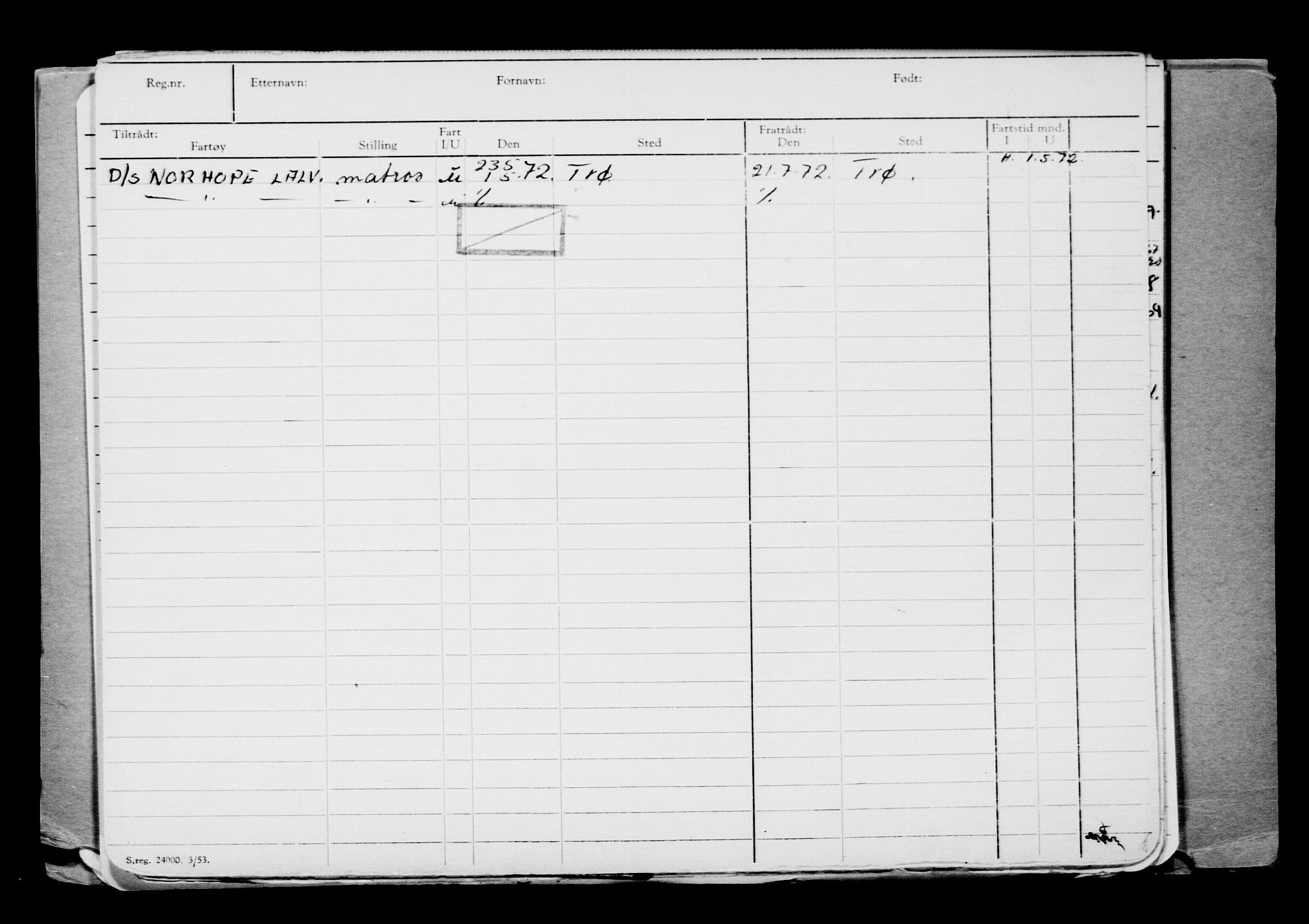 Direktoratet for sjømenn, RA/S-3545/G/Gb/L0131: Hovedkort, 1915, p. 371