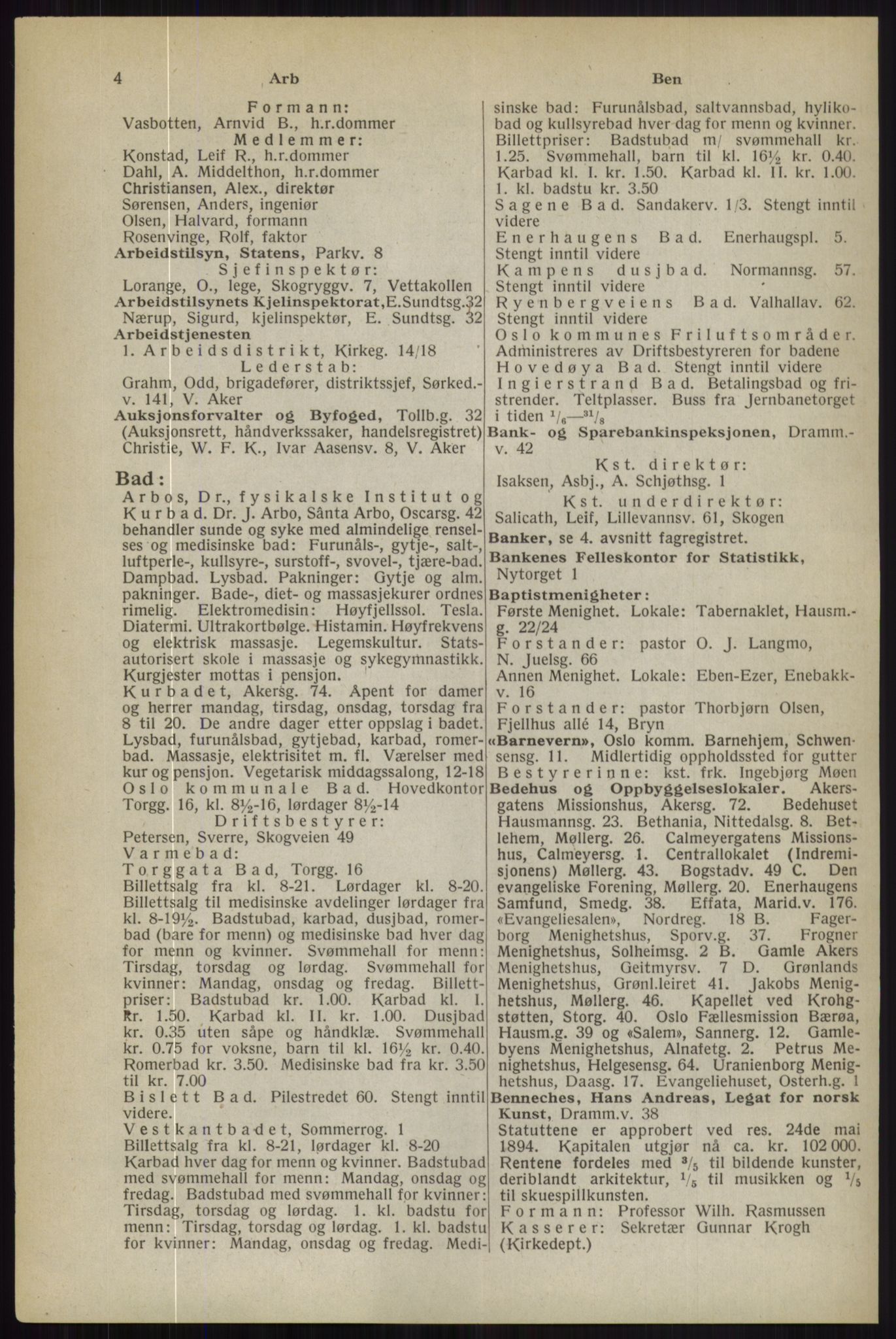 Kristiania/Oslo adressebok, PUBL/-, 1944, p. 4