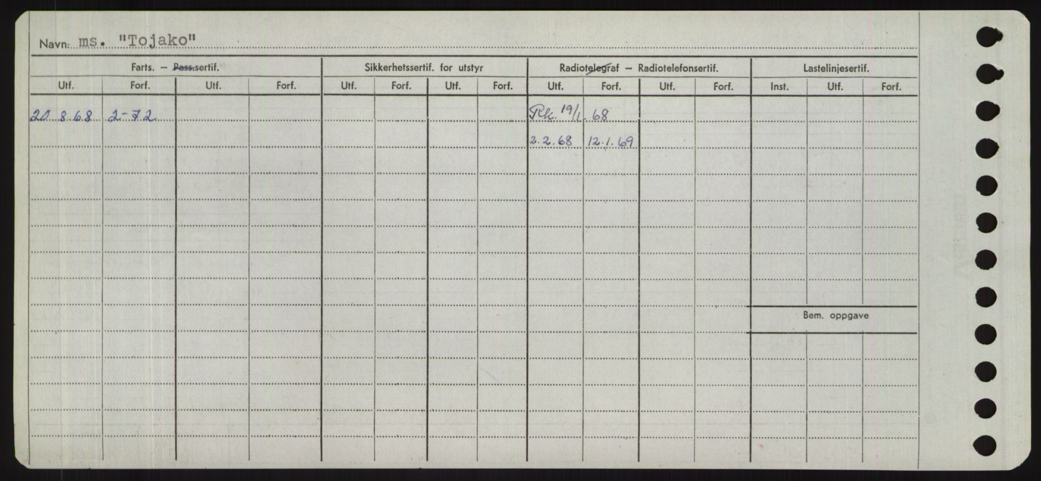 Sjøfartsdirektoratet med forløpere, Skipsmålingen, AV/RA-S-1627/H/Hd/L0039: Fartøy, Ti-Tø, p. 124