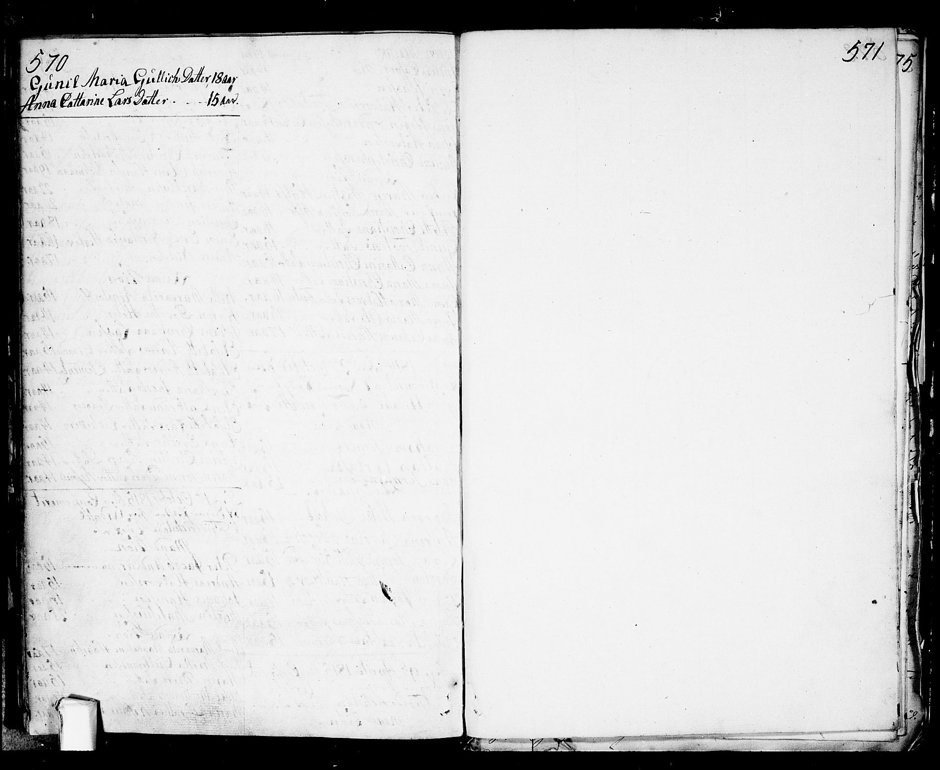 Fredrikstad prestekontor Kirkebøker, AV/SAO-A-11082/F/Fa/L0003: Parish register (official) no. 3, 1805-1816, p. 570-571