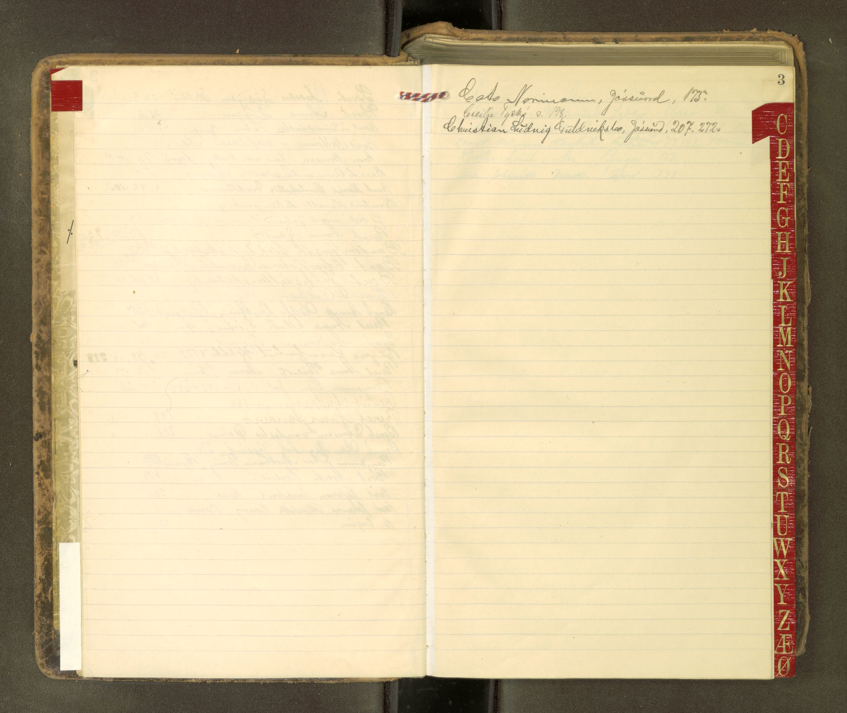 Fosen sorenskriveri, AV/SAT-A-1107/1/3/3B/L0012: Skiftebehandlingsprotokoll, 1917-1923, p. 3