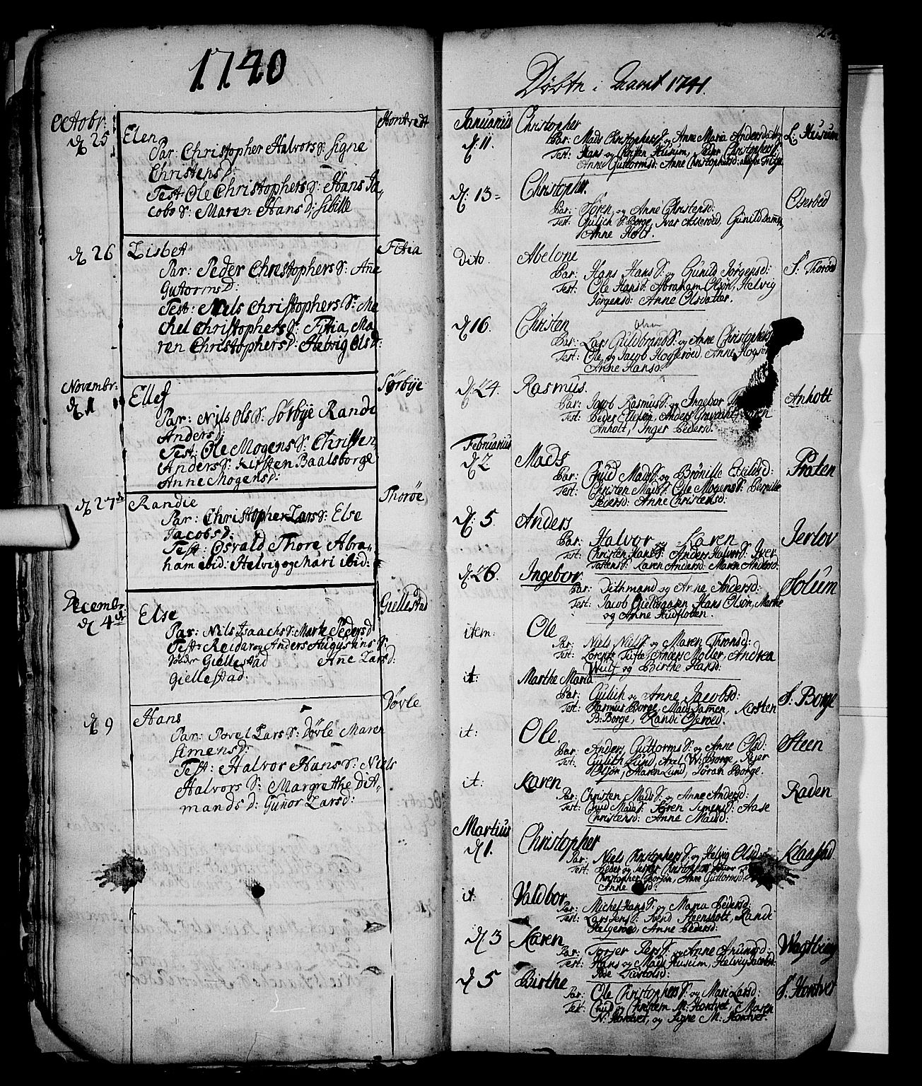 Stokke kirkebøker, AV/SAKO-A-320/F/Fa/L0002: Parish register (official) no. I 2, 1732-1770, p. 24