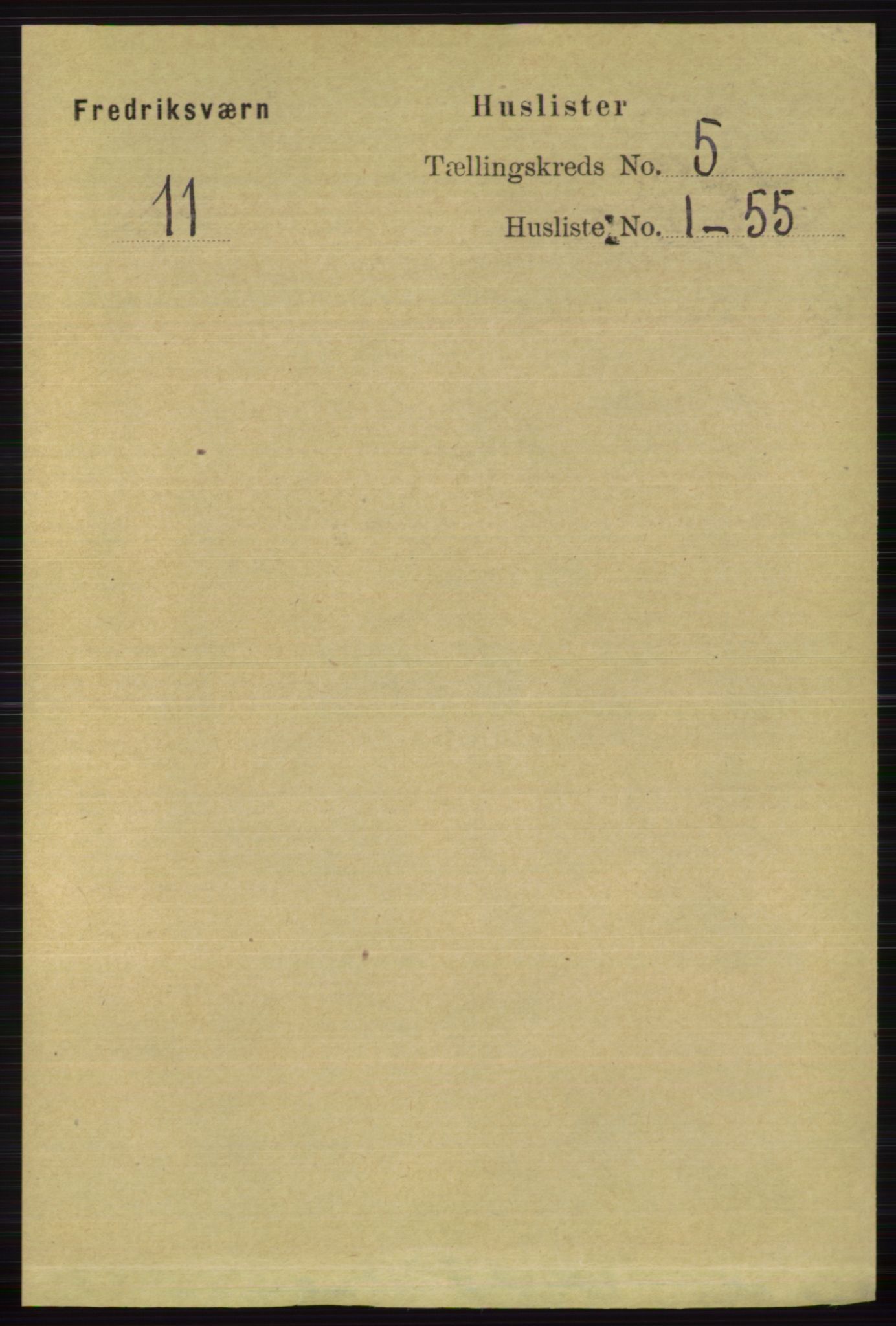 RA, 1891 census for 0798 Fredriksvern, 1891, p. 975