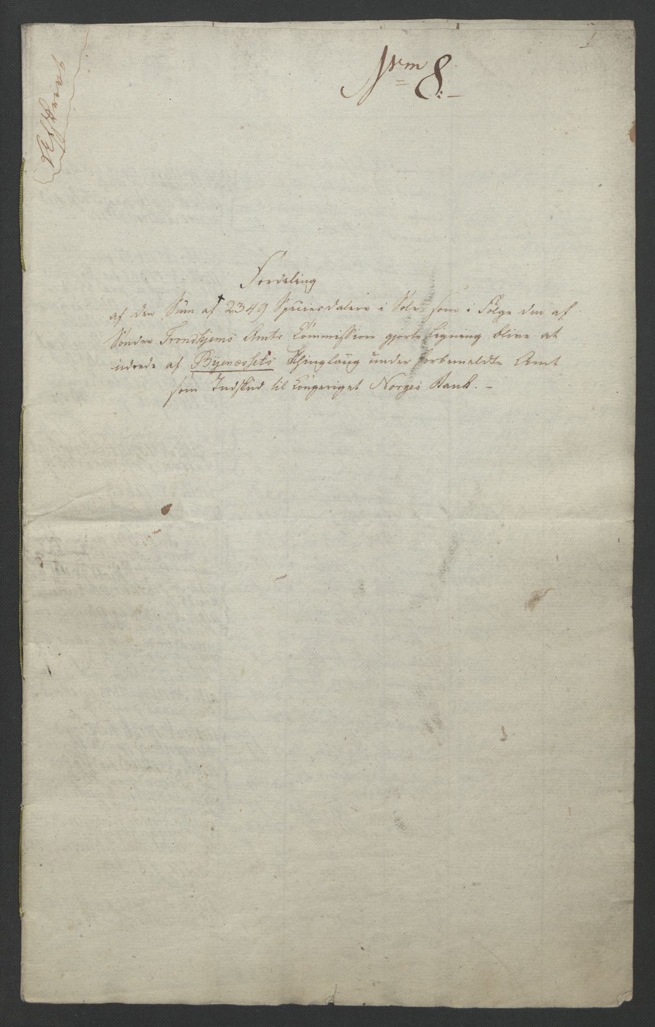 Sølvskatten 1816, NOBA/SOLVSKATTEN/A/L0051: Bind 52: Strinda og Selbu fogderi, 1816-1821, p. 13