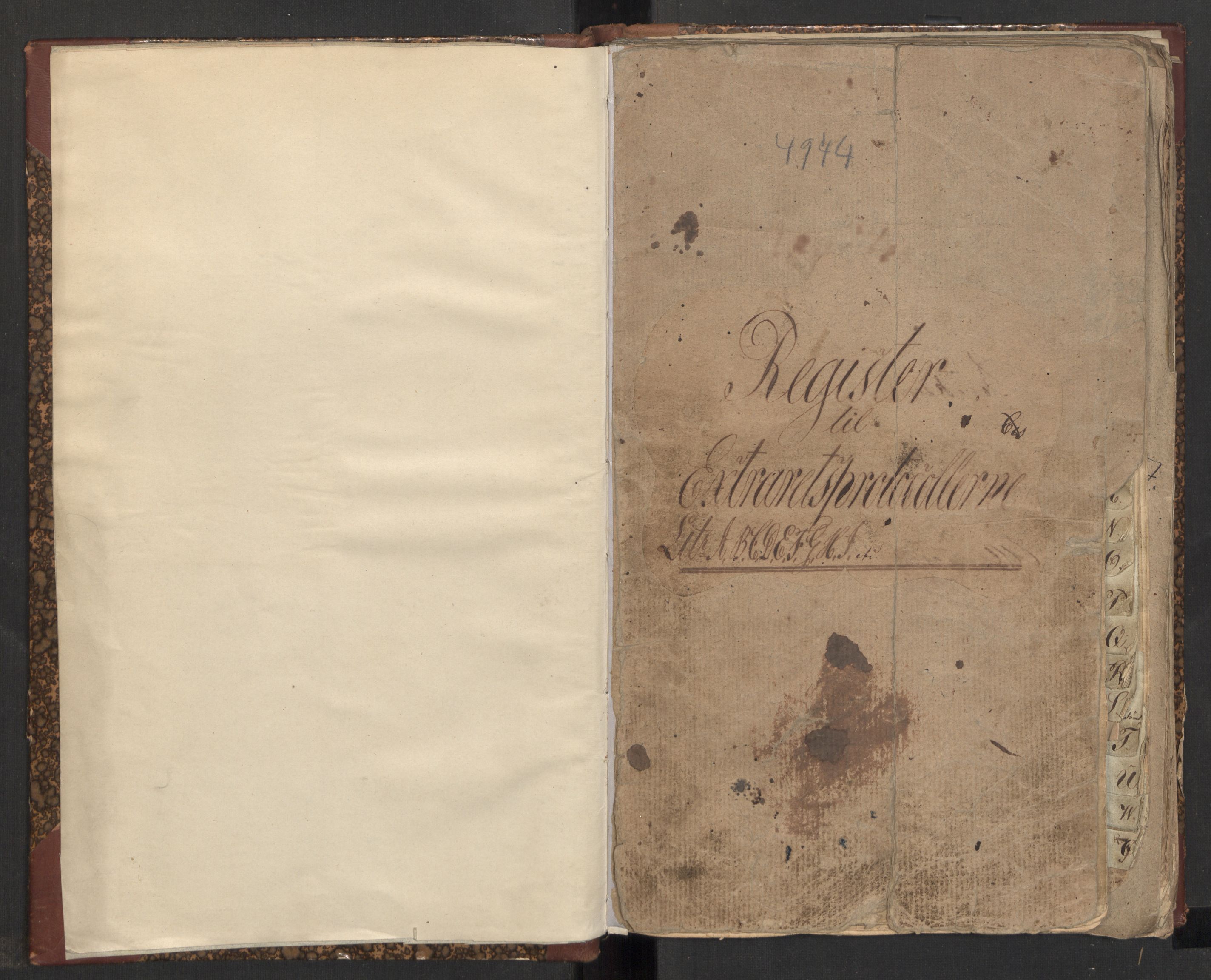 Øvre Romerike sorenskriveri, SAO/A-10649/F/Fc/Fca/L0019: Ekstrarettsprotokoll 19 - Registre, 1794-1855, p. 3