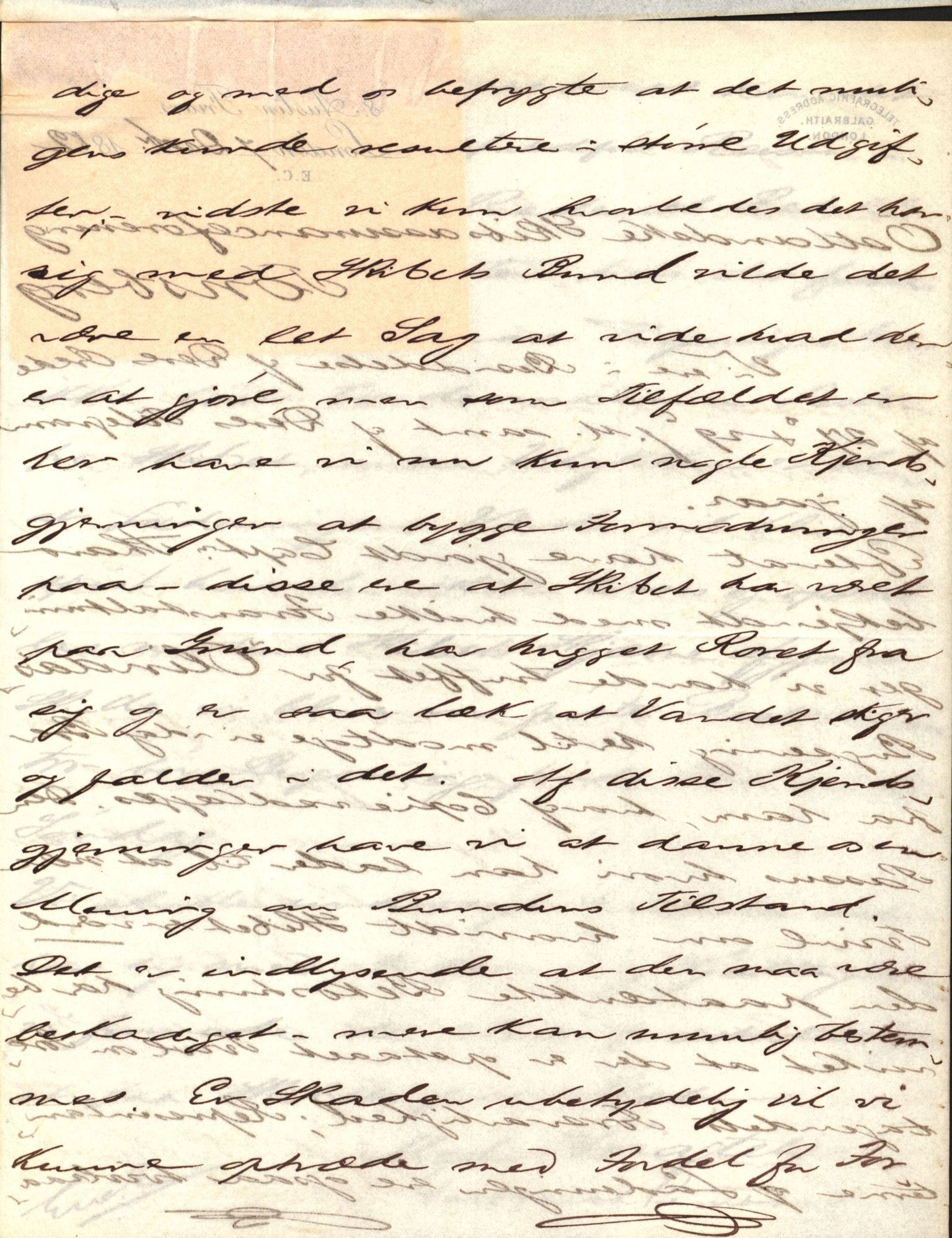 Pa 63 - Østlandske skibsassuranceforening, VEMU/A-1079/G/Ga/L0014/0009: Havaridokumenter / Peter, Olinda, Prinds Chr. August, Poseidon, 1882, p. 13