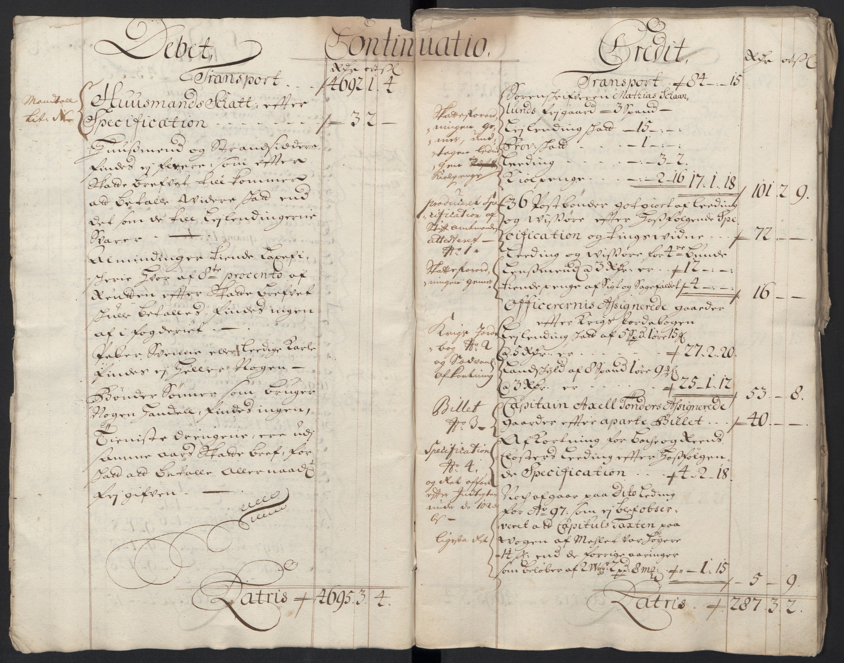 Rentekammeret inntil 1814, Reviderte regnskaper, Fogderegnskap, AV/RA-EA-4092/R60/L3948: Fogderegnskap Orkdal og Gauldal, 1698, p. 6