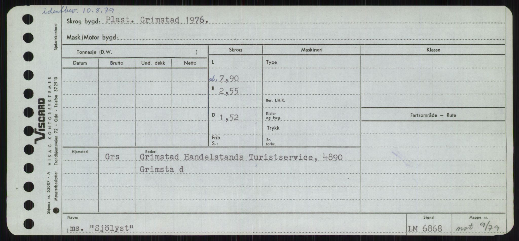 Sjøfartsdirektoratet med forløpere, Skipsmålingen, RA/S-1627/H/Ha/L0005/0001: Fartøy, S-Sven / Fartøy, S-Skji, p. 563