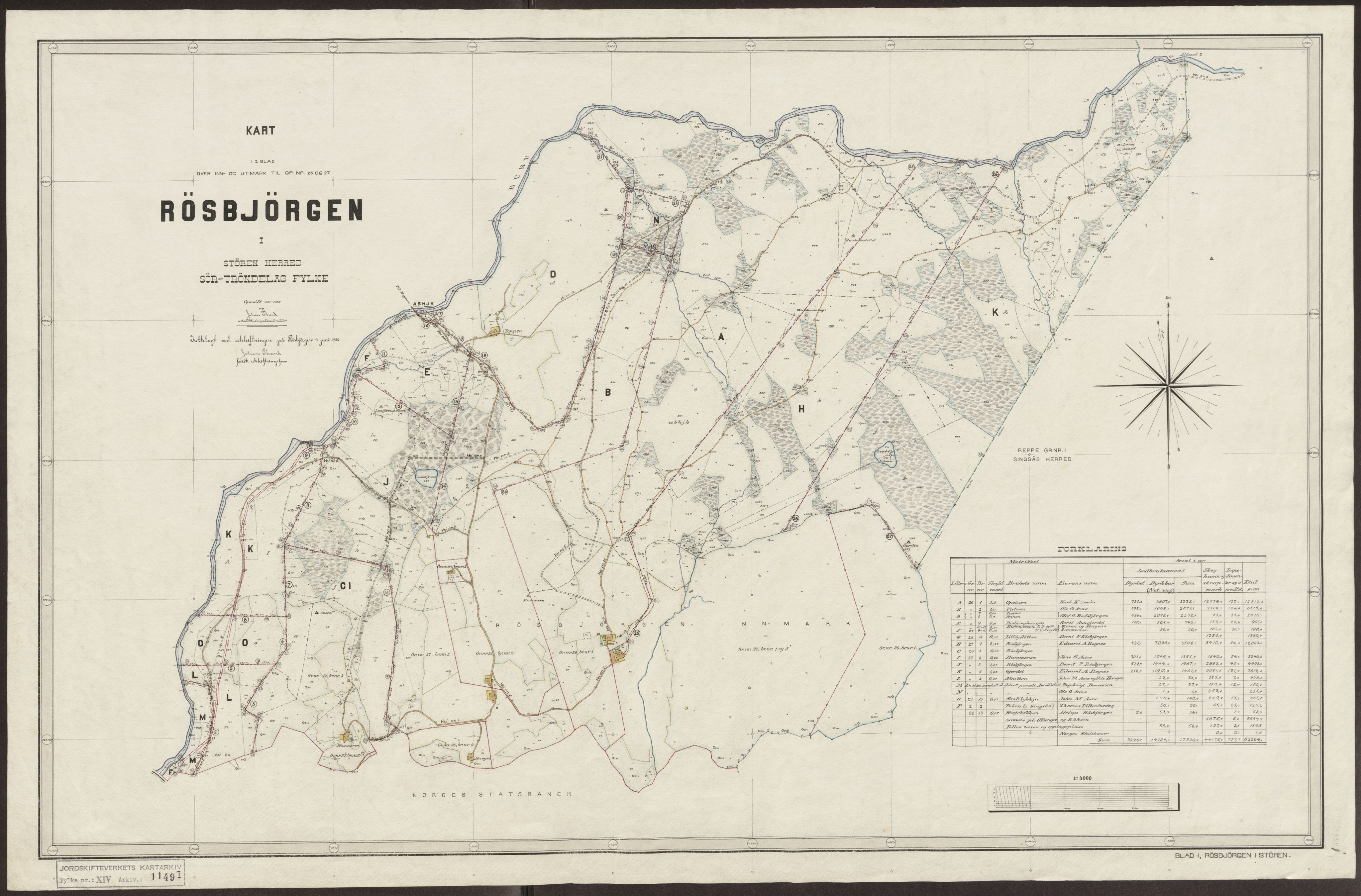 Jordskifteverkets kartarkiv, RA/S-3929/T, 1859-1988, p. 1820