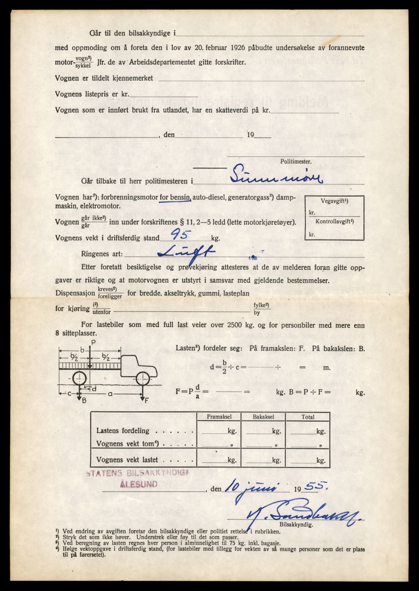 Møre og Romsdal vegkontor - Ålesund trafikkstasjon, AV/SAT-A-4099/F/Fe/L0039: Registreringskort for kjøretøy T 13361 - T 13530, 1927-1998, p. 168