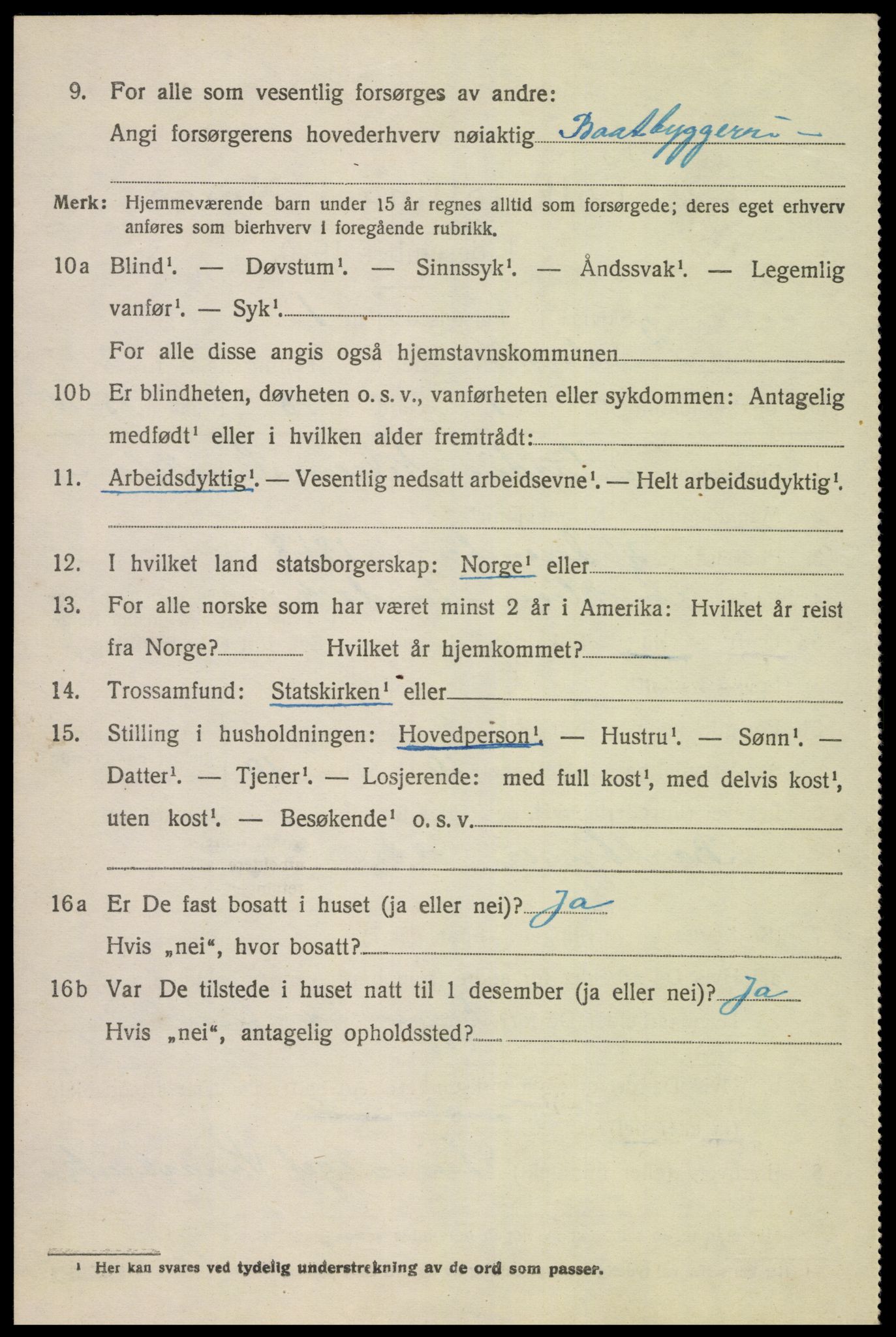 SAK, 1920 census for Landvik, 1920, p. 1773