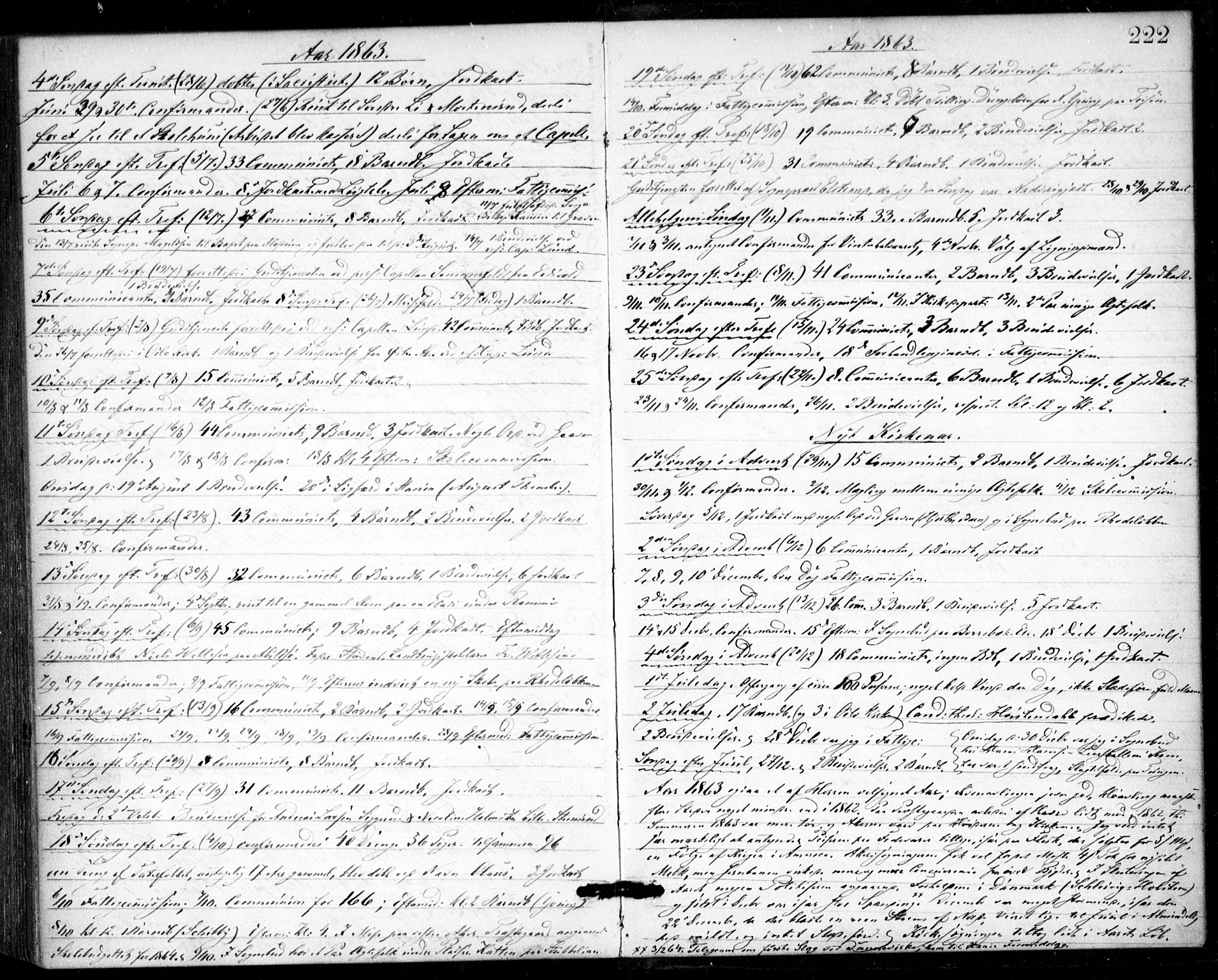Østre Aker prestekontor Kirkebøker, SAO/A-10840/F/Fa/L0002: Parish register (official) no. I 2, 1861-1878, p. 222