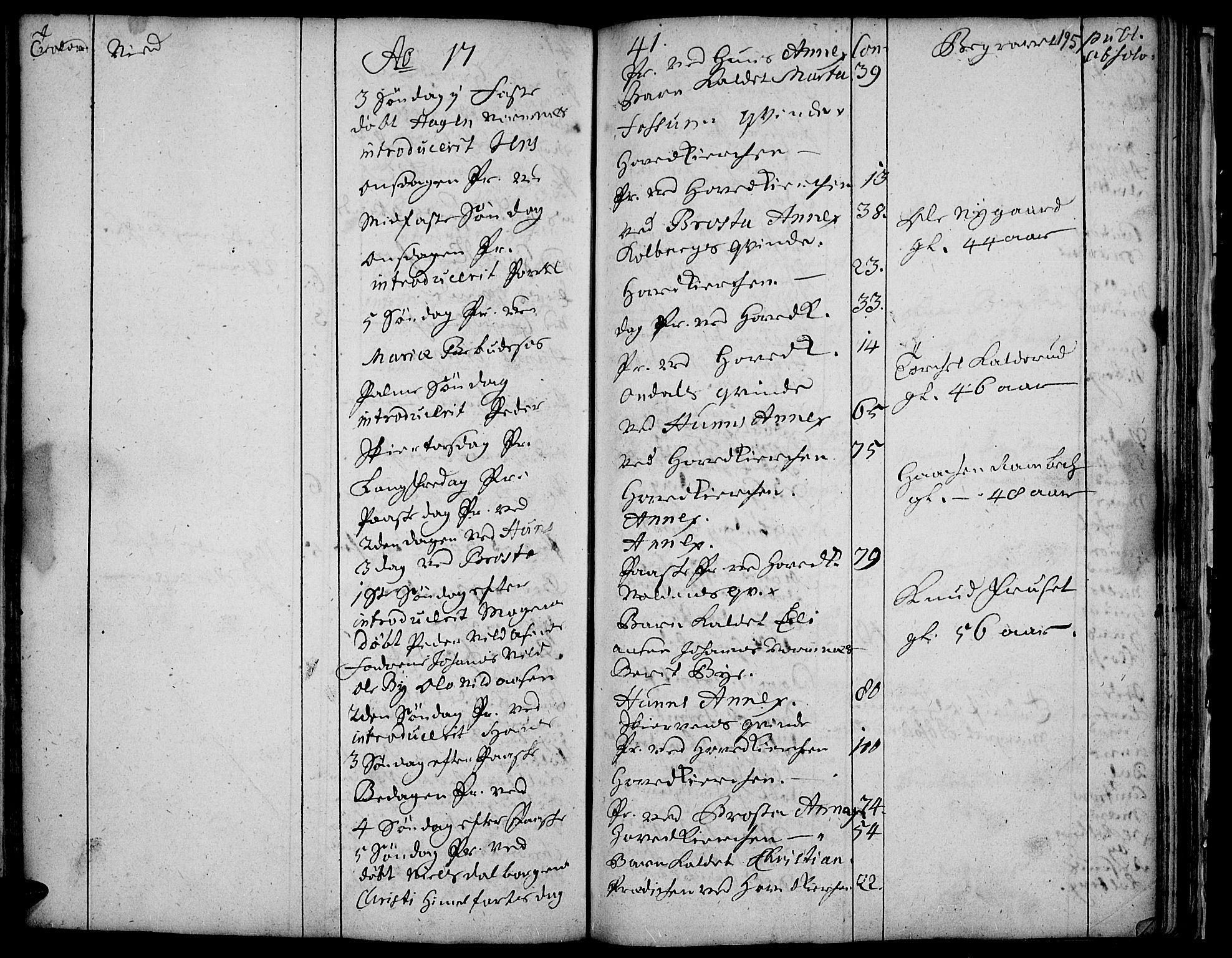 Vardal prestekontor, SAH/PREST-100/H/Ha/Haa/L0001: Parish register (official) no. 1, 1706-1748, p. 195