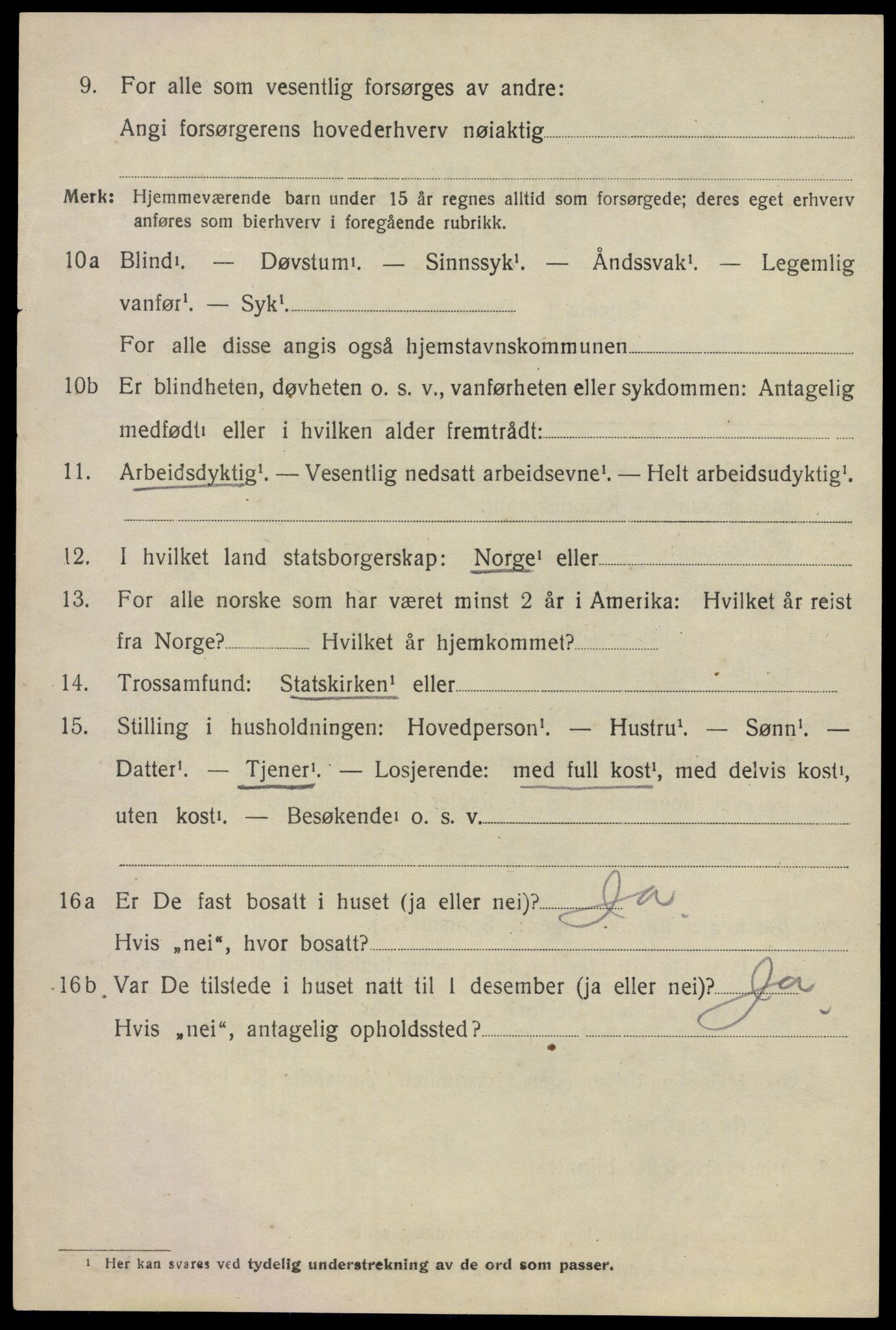 SAO, 1920 census for Skedsmo, 1920, p. 5172